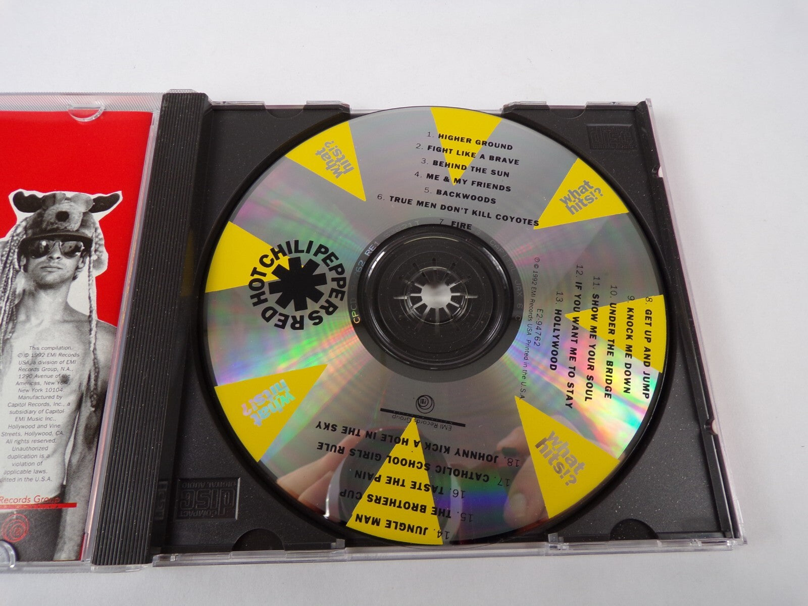 Red Hot Chili Peppers What Hiits Fight Like A Brave Fire Knock Me Down CD#53
