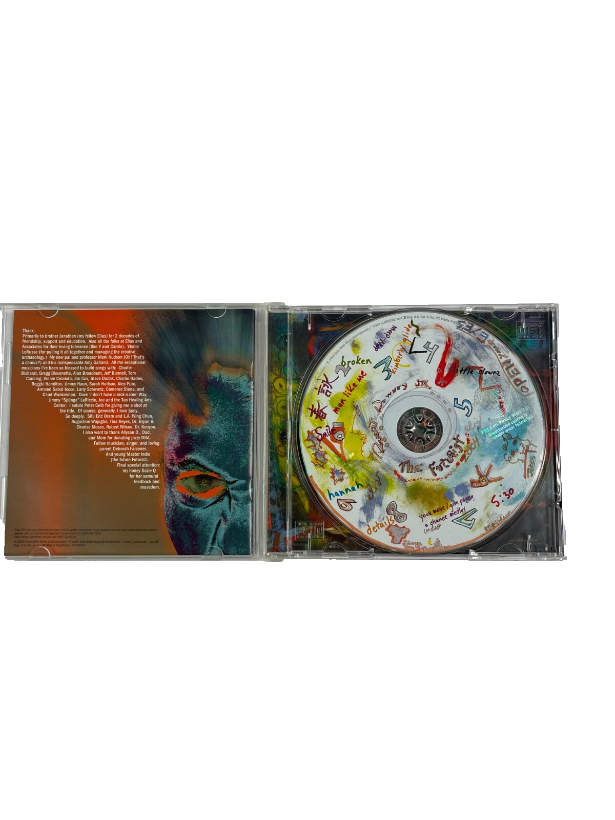 Robert Downey JR The Futurist Little Clownz Kimberley Glide Little Clownz CD#33