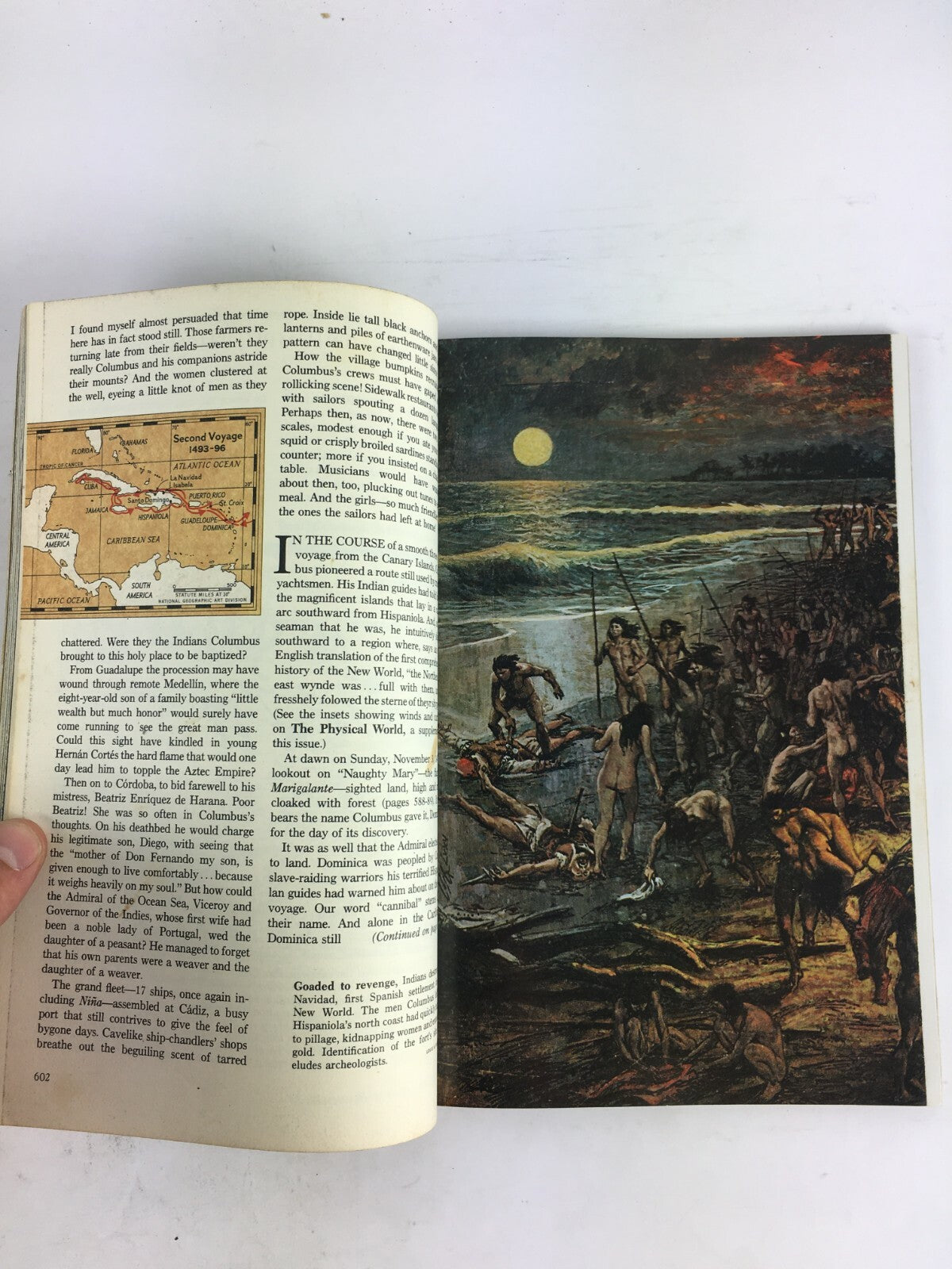 November 1975 National Geographic Magazine Christopher Columbus Romania Maverick
