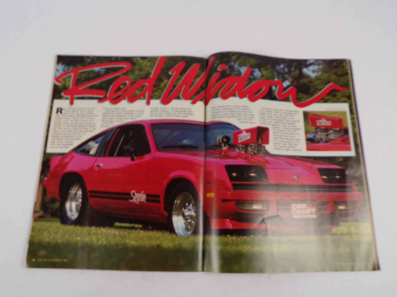 November 1986 Car Craft Resto Scrapbook Exclusive! Pontiac's New GTO? Ameriruise