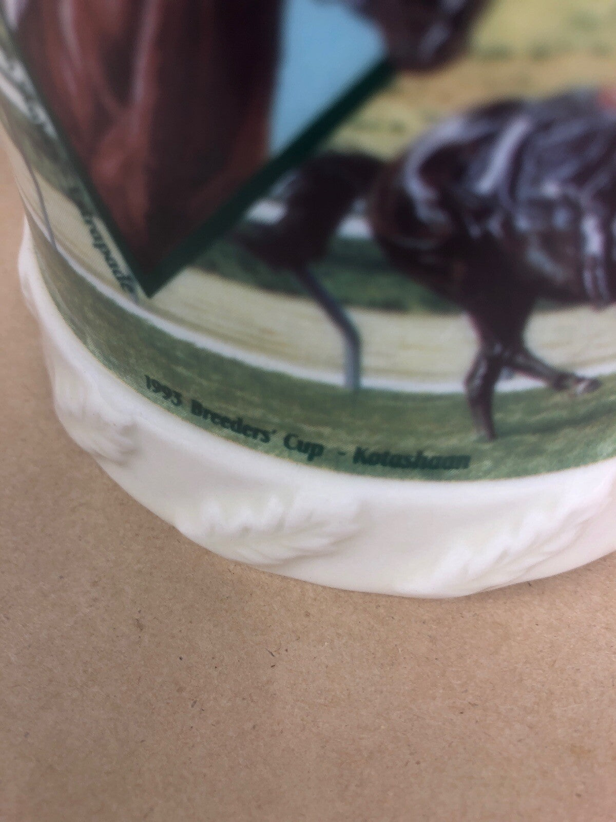 Vintage Oak Tree Santa Anita 20th Anniversary Stein Mug ~ Breeder’s Cup - 1994