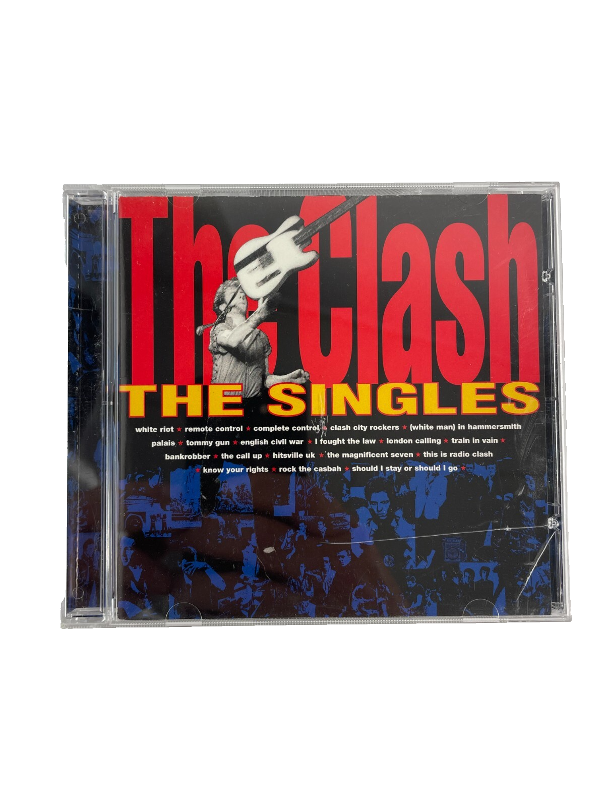 The Clash The Singles White Riot Remote Control Tommy Gun English Civil WarCD#37