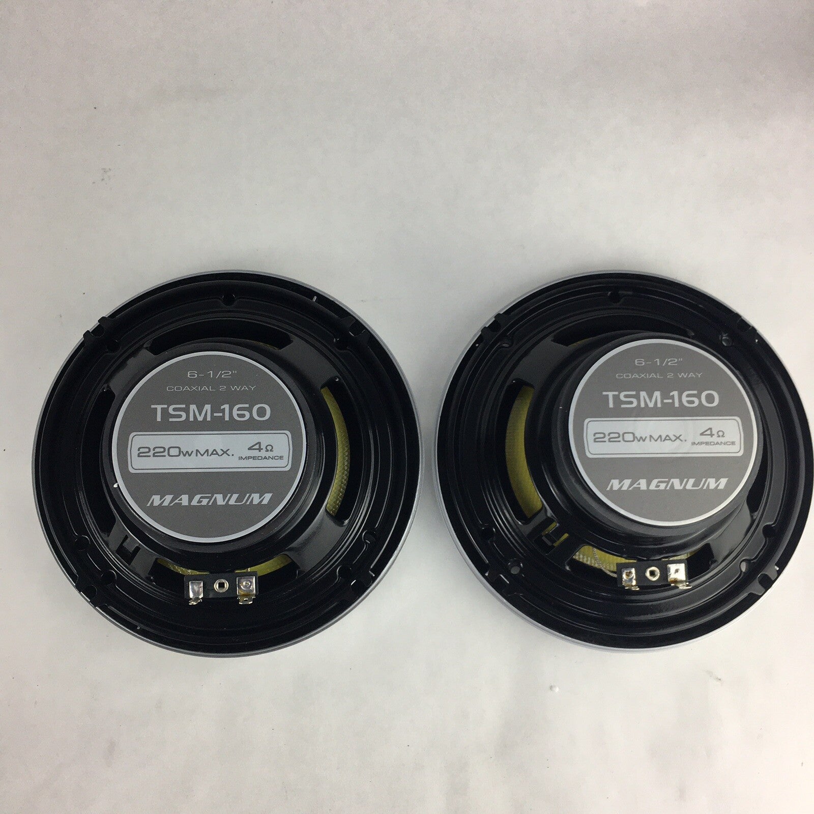 Magnum TSM-160 coaxial 2 way car audio speakers 6 1/2"