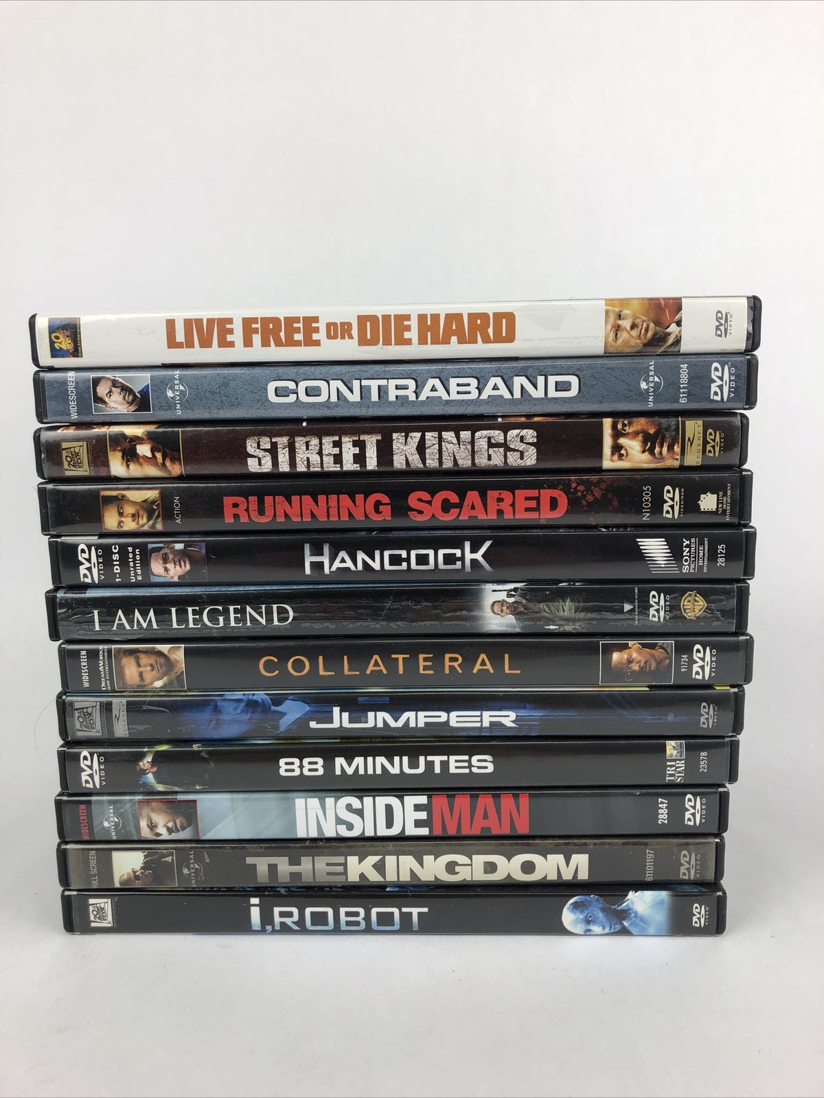 Lot of 12 Action, Drama DVD Movies Will Smith Mark Wahlberg Paul Walker Foxx
