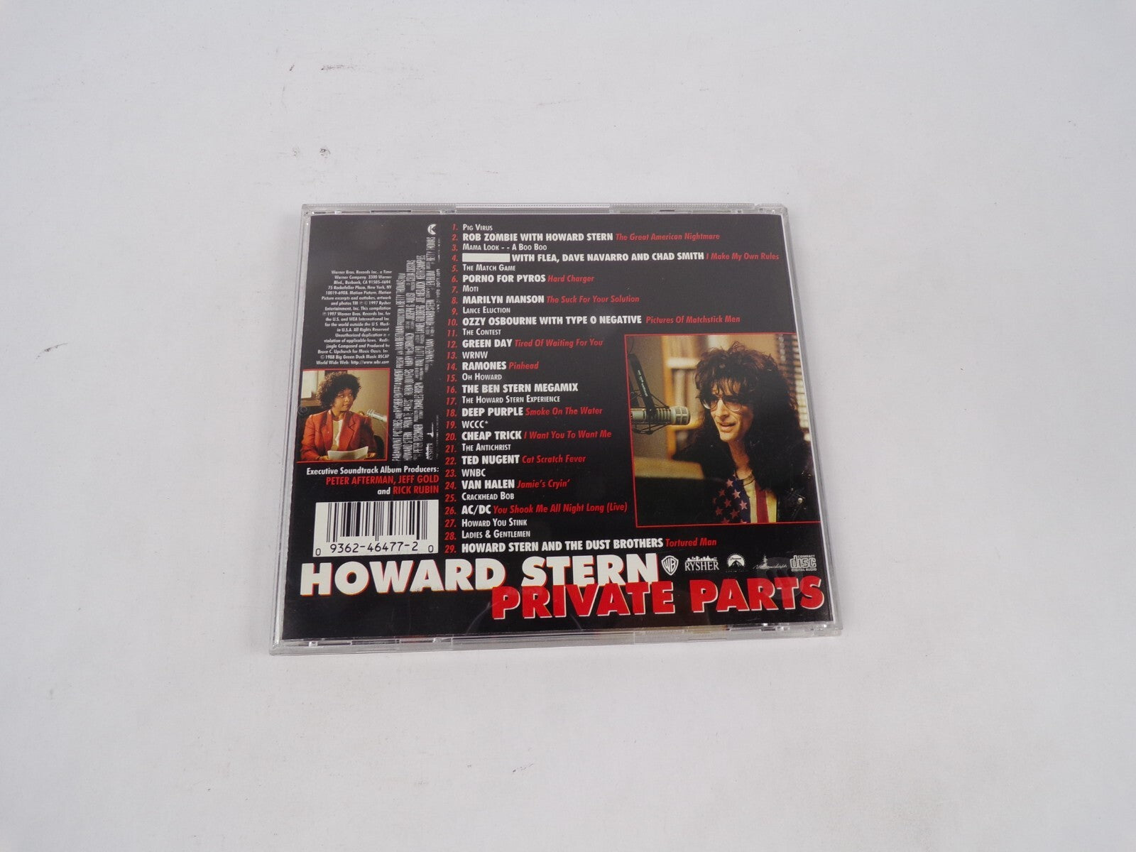 Howard Stern Private Parts The Album Pig Virus Rob Zombie With Howard SternCD#68