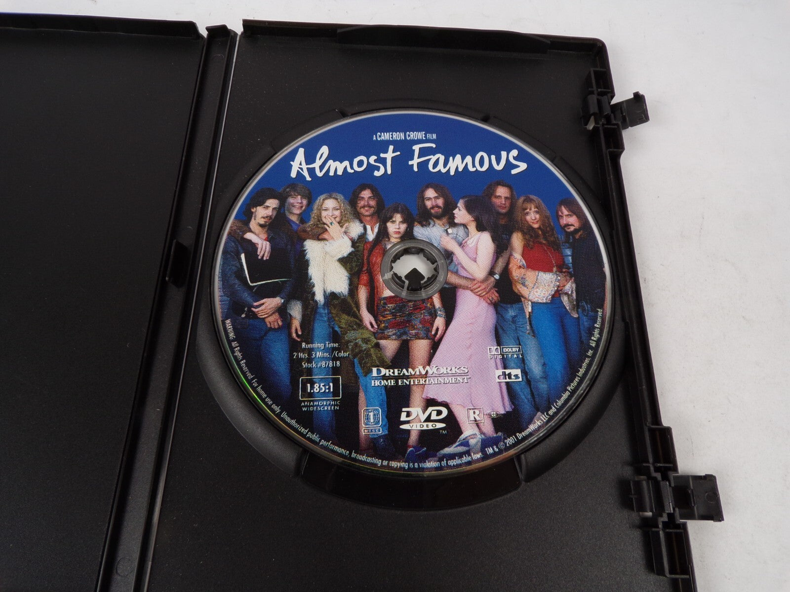 Almost Famous Widescreen From The Writer/Director Of Jerry Maguire DVD Movies