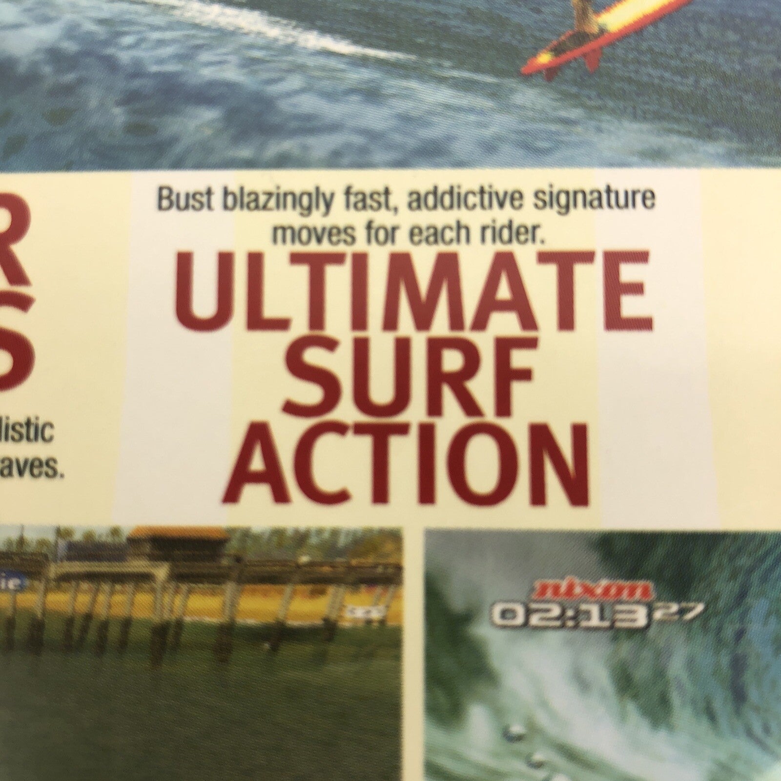 TWS Transworld Surf ( Microsoft XBOX ATARI ) Manual Cover Art Disk INFOGAMES