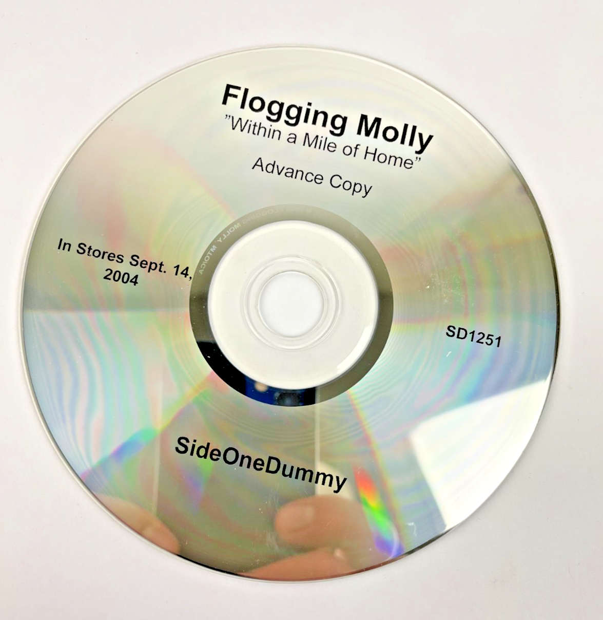 Flogging Molly Within a Mile of Home Digital Audio CD SideOneDummy Records 2004