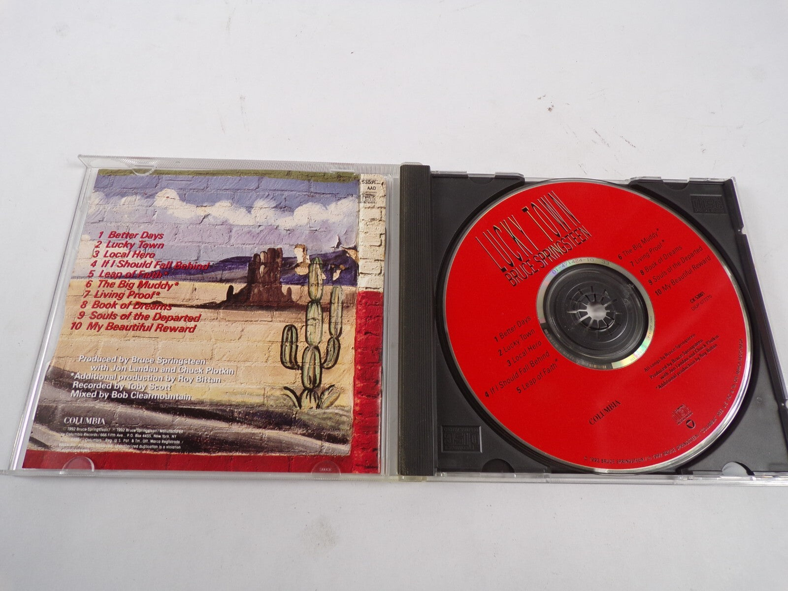 Lucky Town Bruce Springsteen BetterDays Lucky Town Living Proof Local Hero CD#51