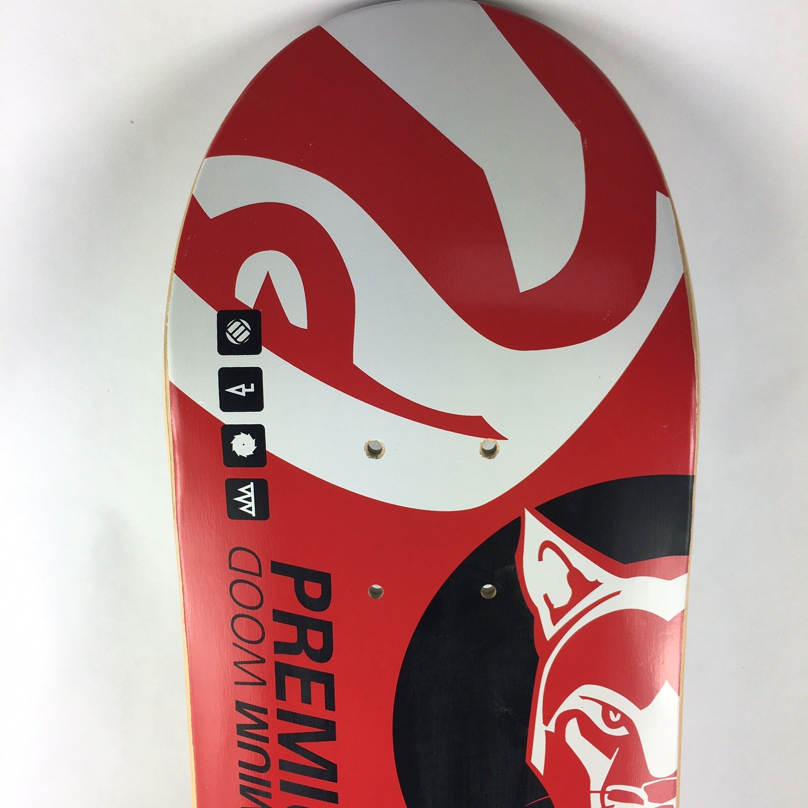 2002- Premium Wood Skateboard Team Deck Vintage Lynx