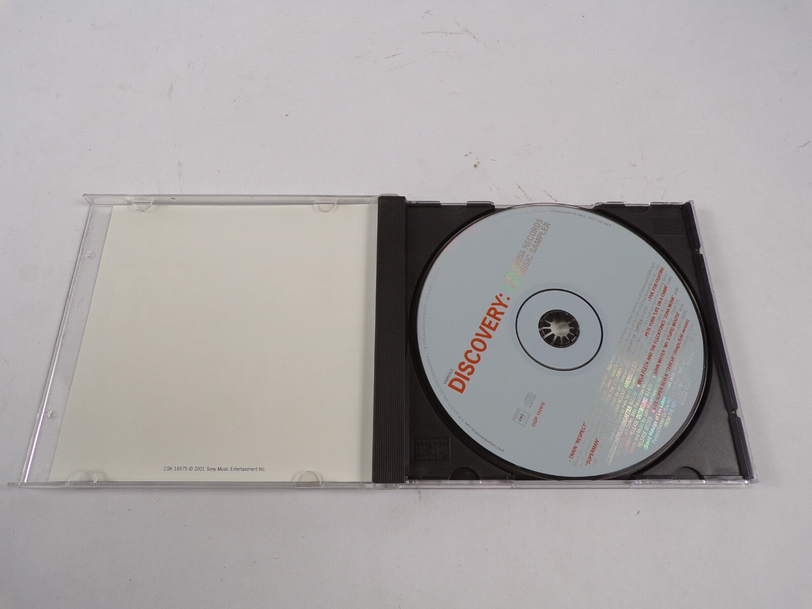 Discovery A Columbia Records New Music Sampler Train Respect Pete Yorn CD#48