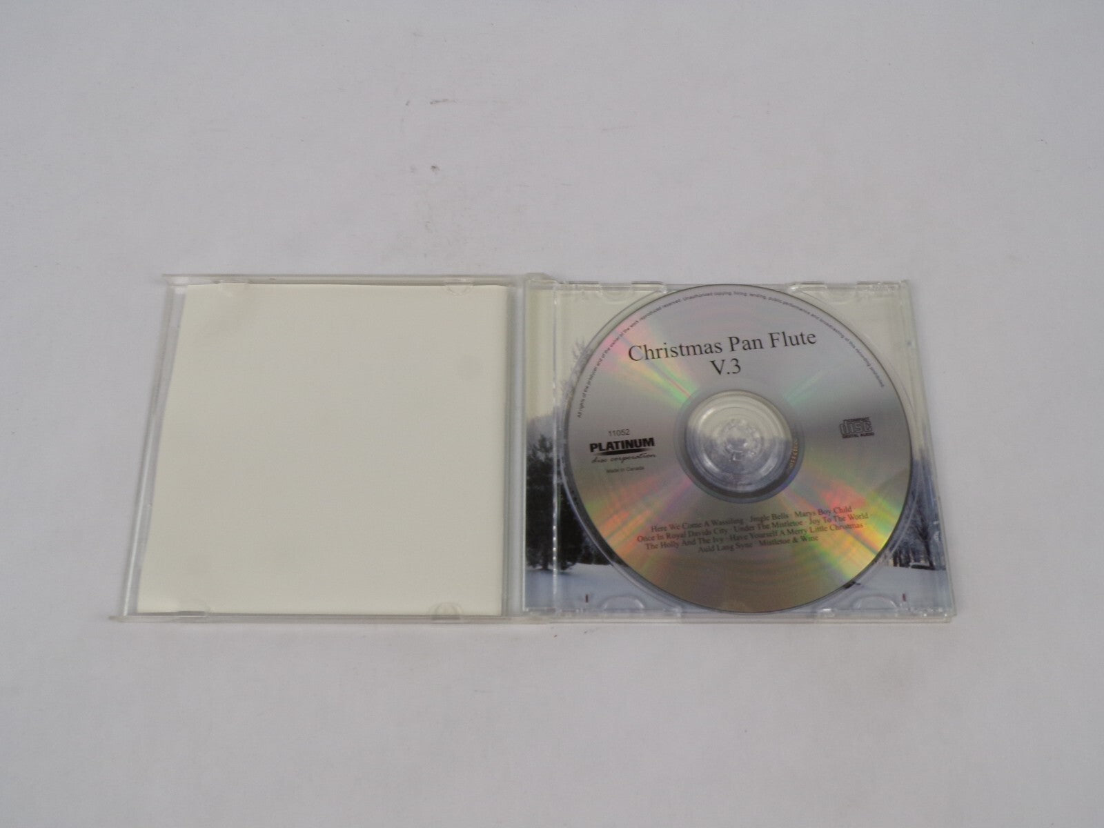 Christmas Pan Flute Here We Come Awassailling Jingle Bells Mary's Boy ChildCD#68
