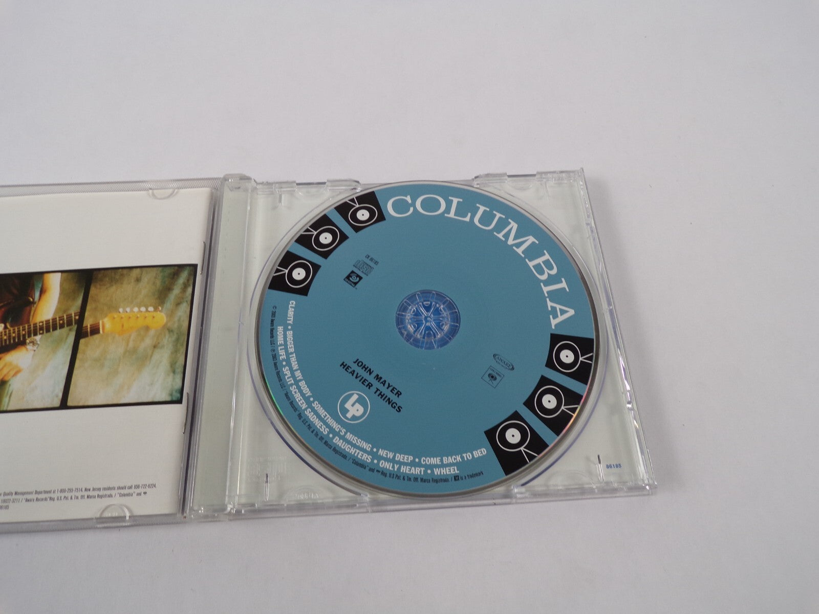 John Mayer Heavier Things Inciudes ''Bigger Than My Body Put This CD In CD#59
