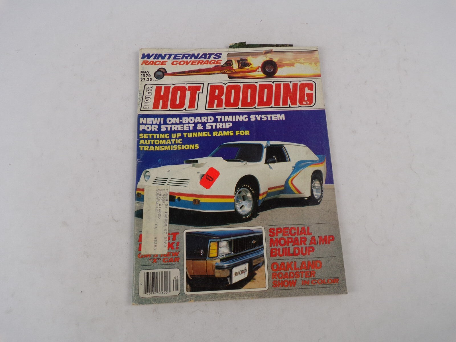 May 1979 Hot Rod Magazine Winternats Race Coverage New! On-Board Timing System
