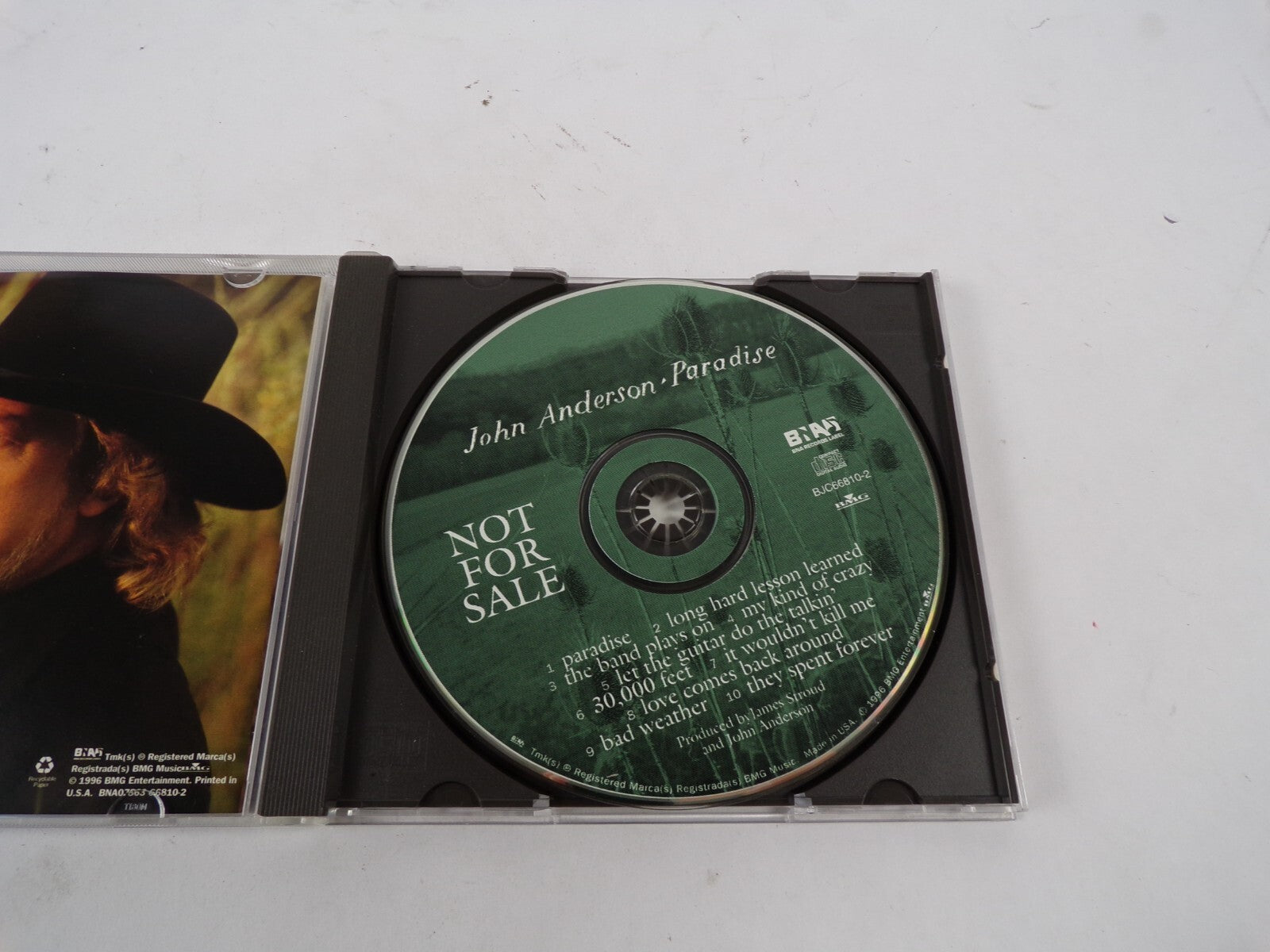 John Anderson Paradise Not For Sale Paradise Long Hard Lesson Learnrd CD#16