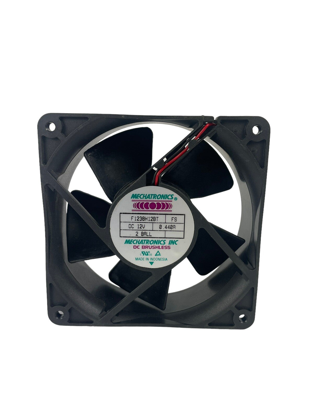 MECHATRONICS F1238H12BT Server Square Fan Axial Fan DC 12V 119 x 119 x 38 mm