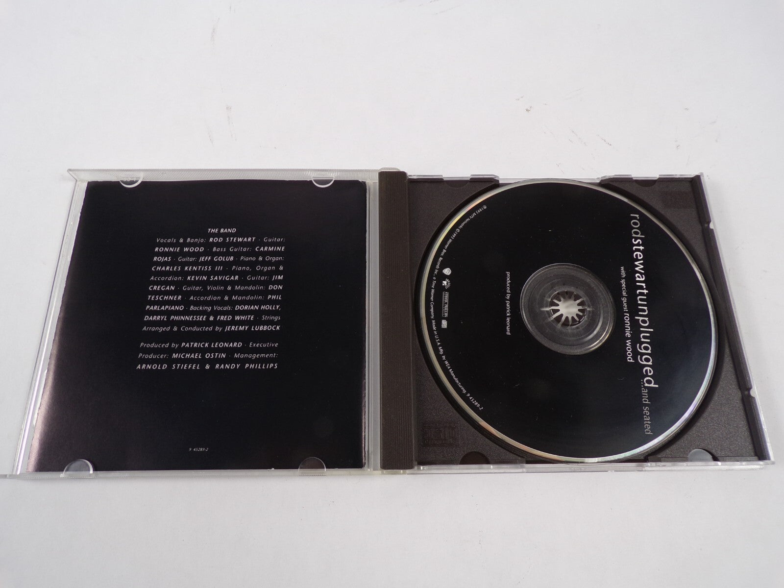 Rod Stewart Unplugged and Seated Hot Legs Maggie May Cut Across Shortly CD#47