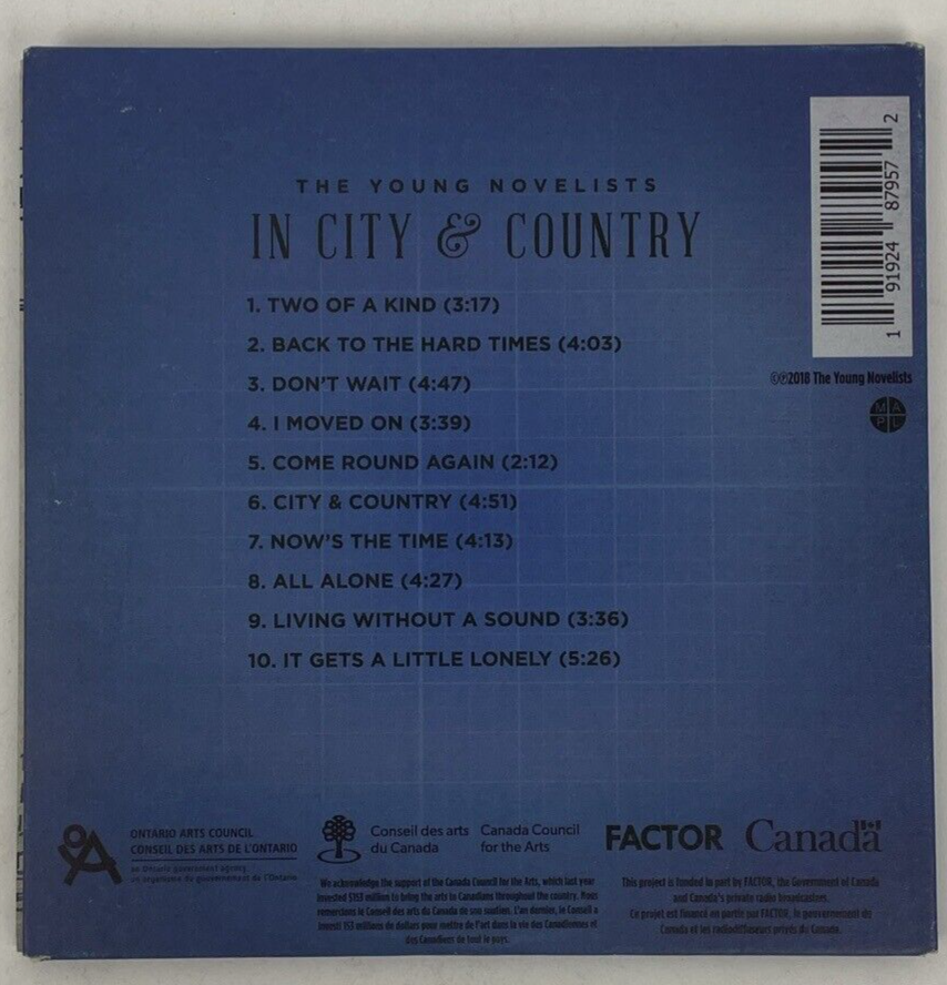 In City & Country Music Audio CD by The Young Novelists 2018 Factor Records