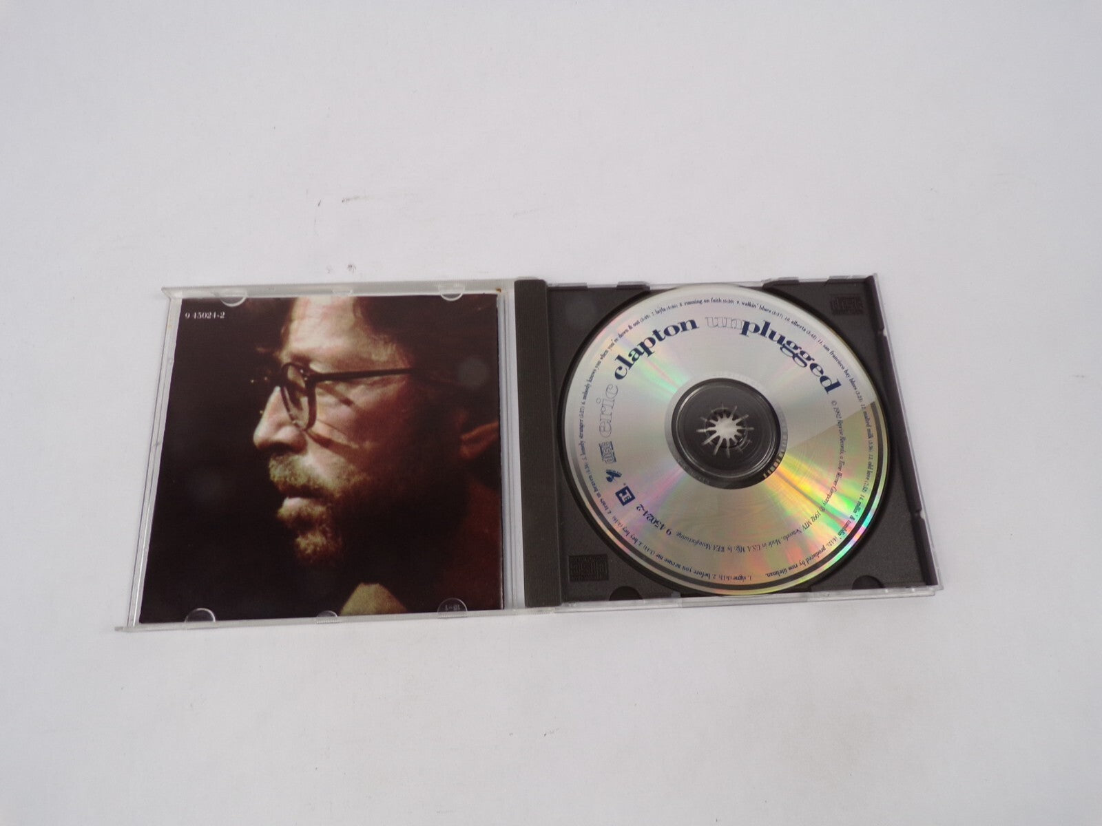Eric Clapton UnPlugged Signe Before You Accuse Me Hey Hey Tears In Heaven CD#67