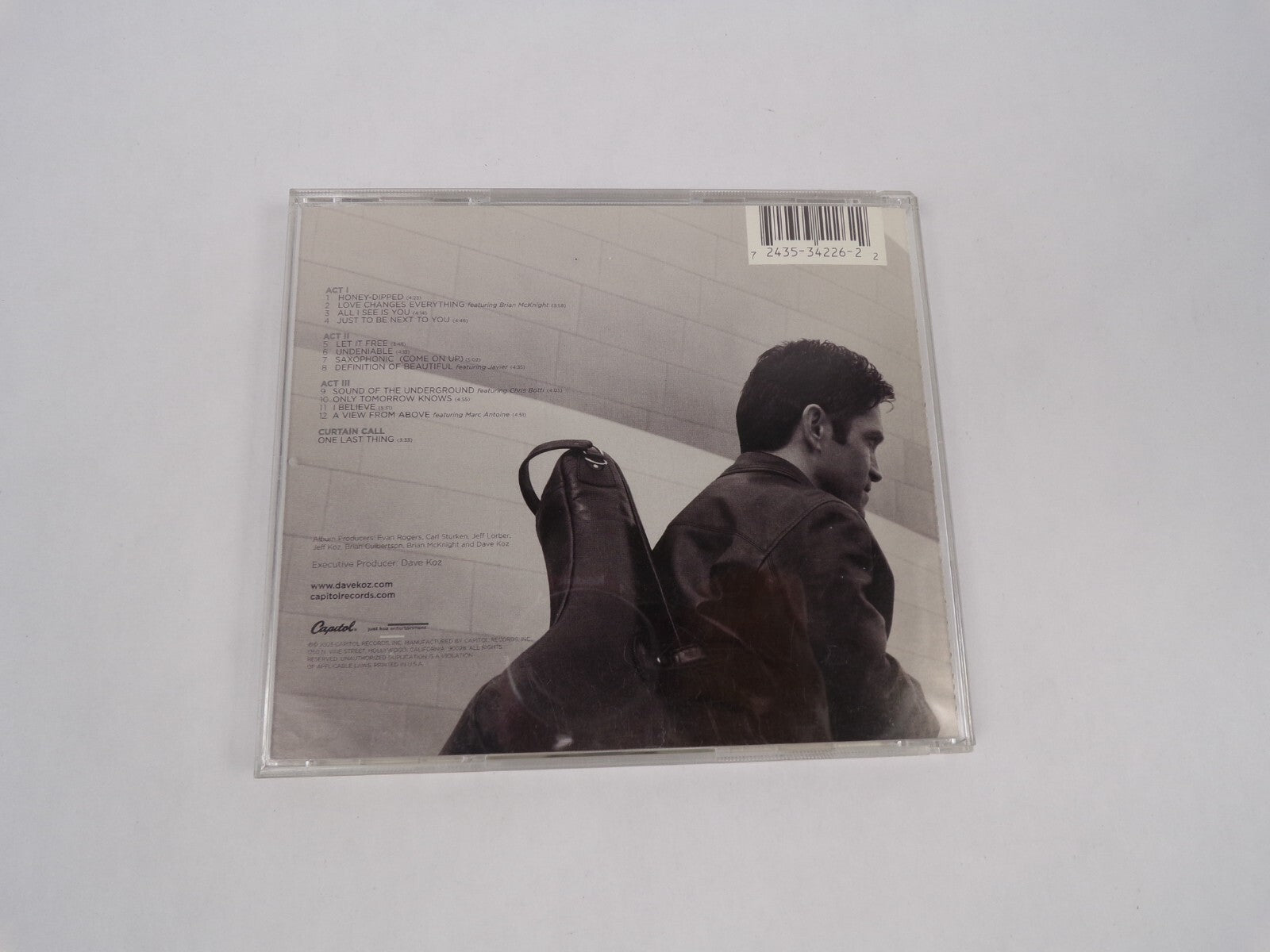 Dave Koz Saxophonic Honey Dipped Love changes Everything All I See Is YouCD#63