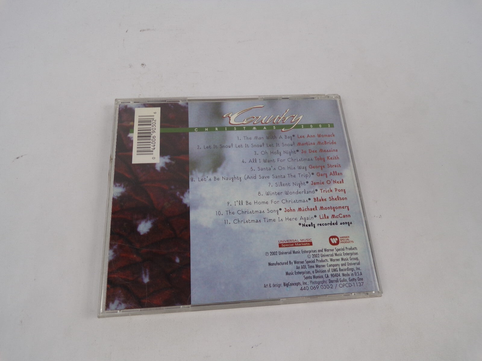 Country Christmas 2002 The Man With A Bag Let It Snow! Let It Snow! Let It CD#68