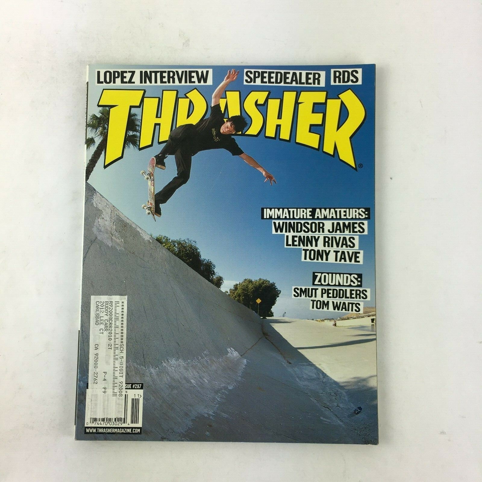 November 2004 Thrasher Magazine Lopez Speedealer Rds Windsor James Lenny Rivas