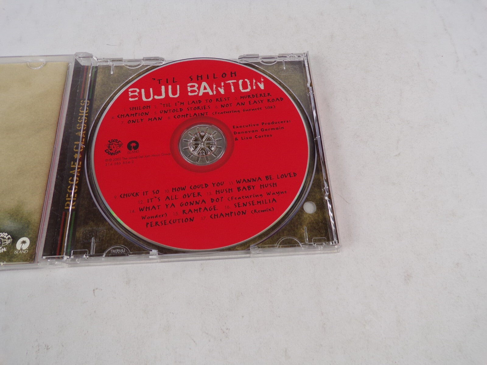 Buju Banton Til Shiloh Til I'm Lid To Rest Murderer Champion Untold StoriesCD#31
