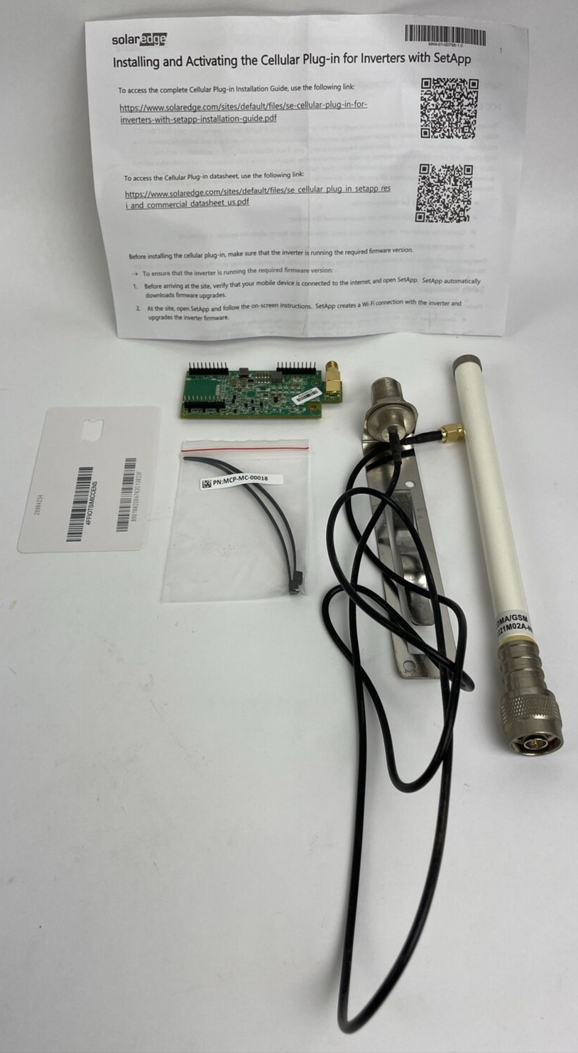 Solaredge CELL-B-R05-US-S-S2 Residential Cellular Plug - LOOK