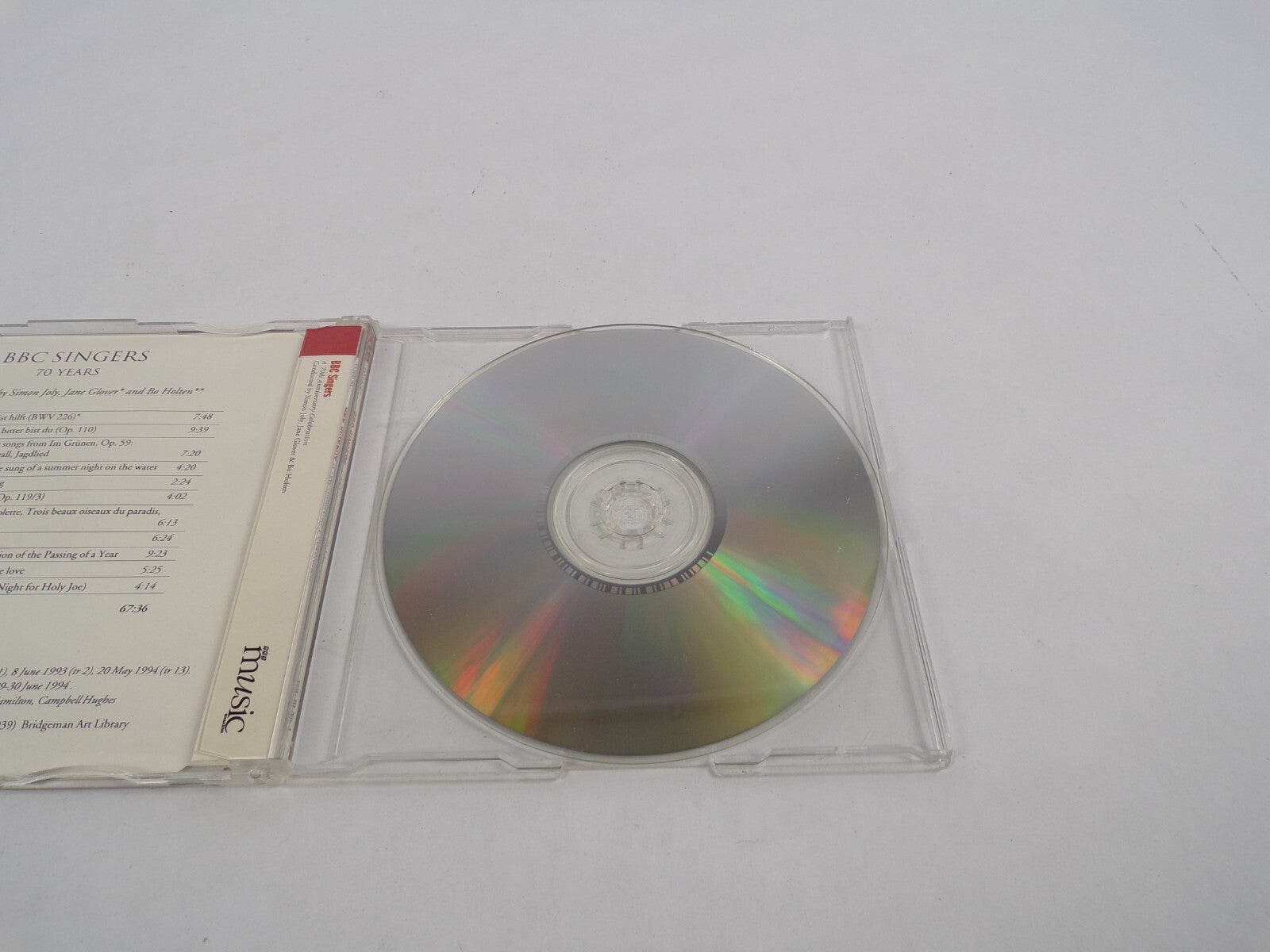 BBC Singers A 70th Anniversary Celebration Includes Choral Music By Bach, CD#28