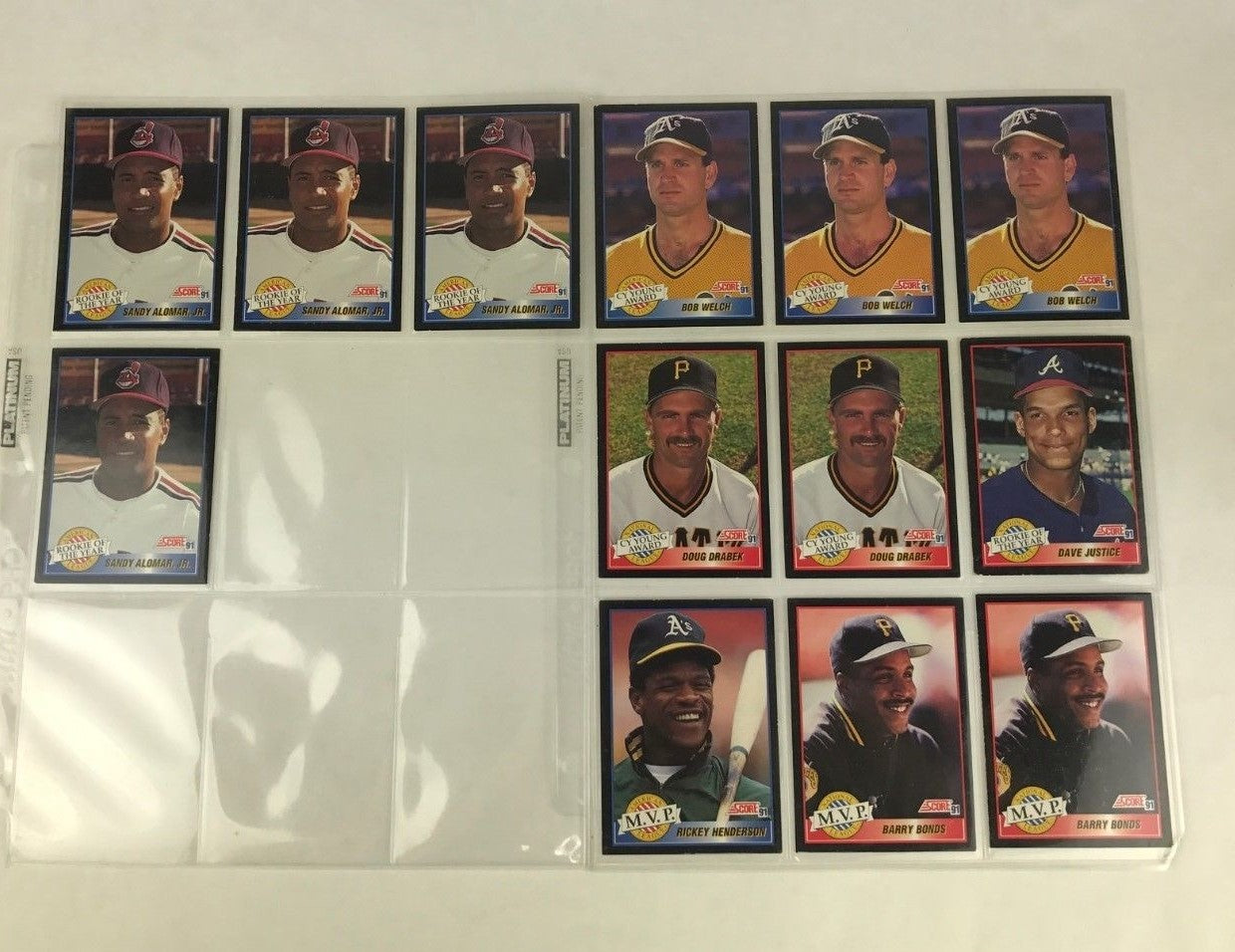 1991 SCORE dream team the franchise rifleman k-man master blaster 213 cards lot