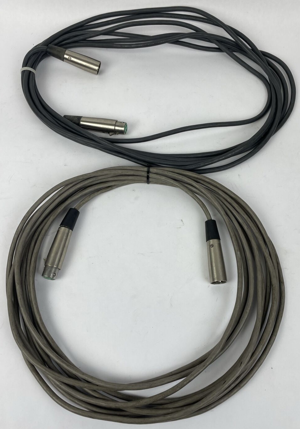 2 x SWITCHCRAFT XLR Microphone Cable Male To Female 3-Pin Mic Audio Lead