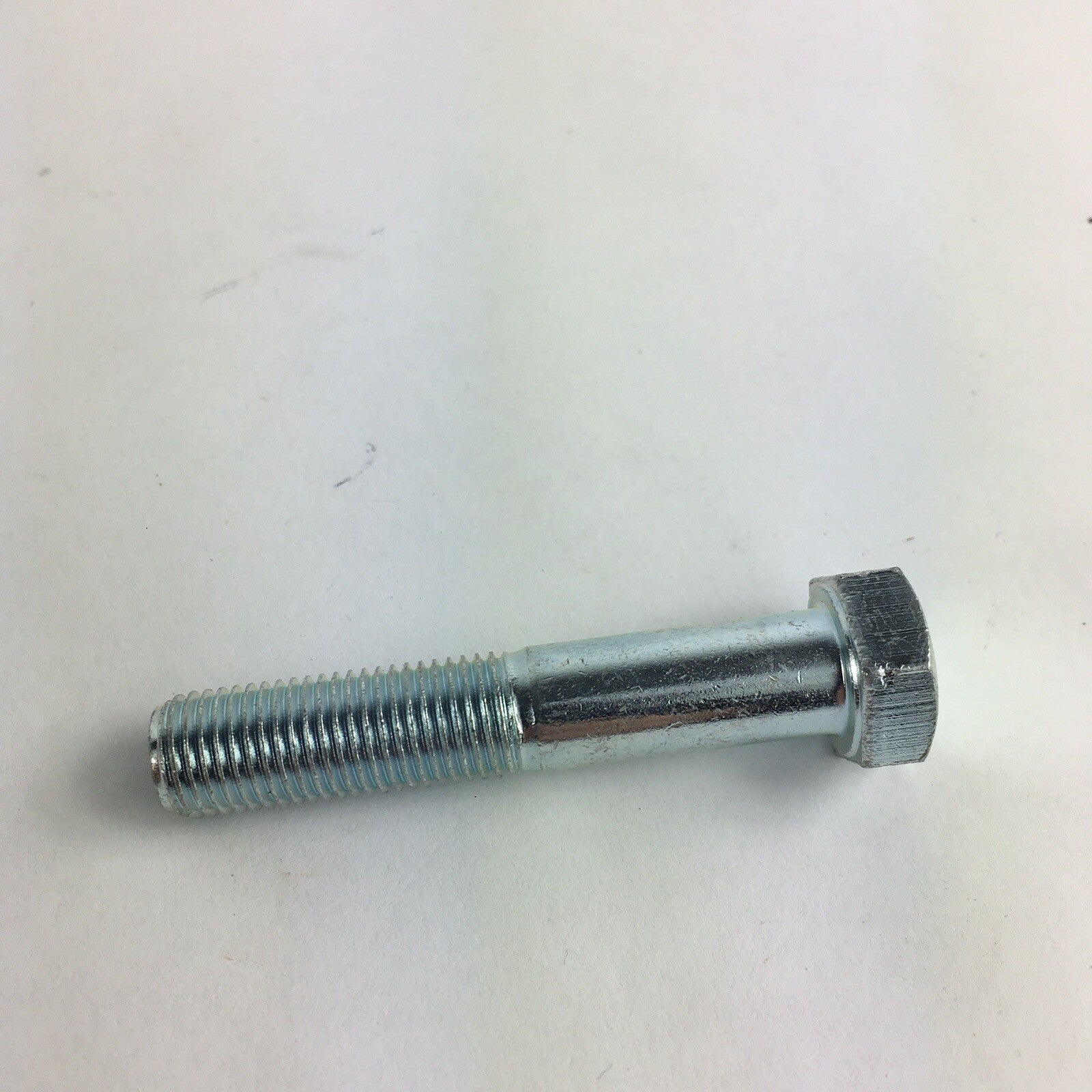 3/8"-24 x 2" Grade 5 Zinc Finish Hex Cap Screw - Kingpin packages of 10