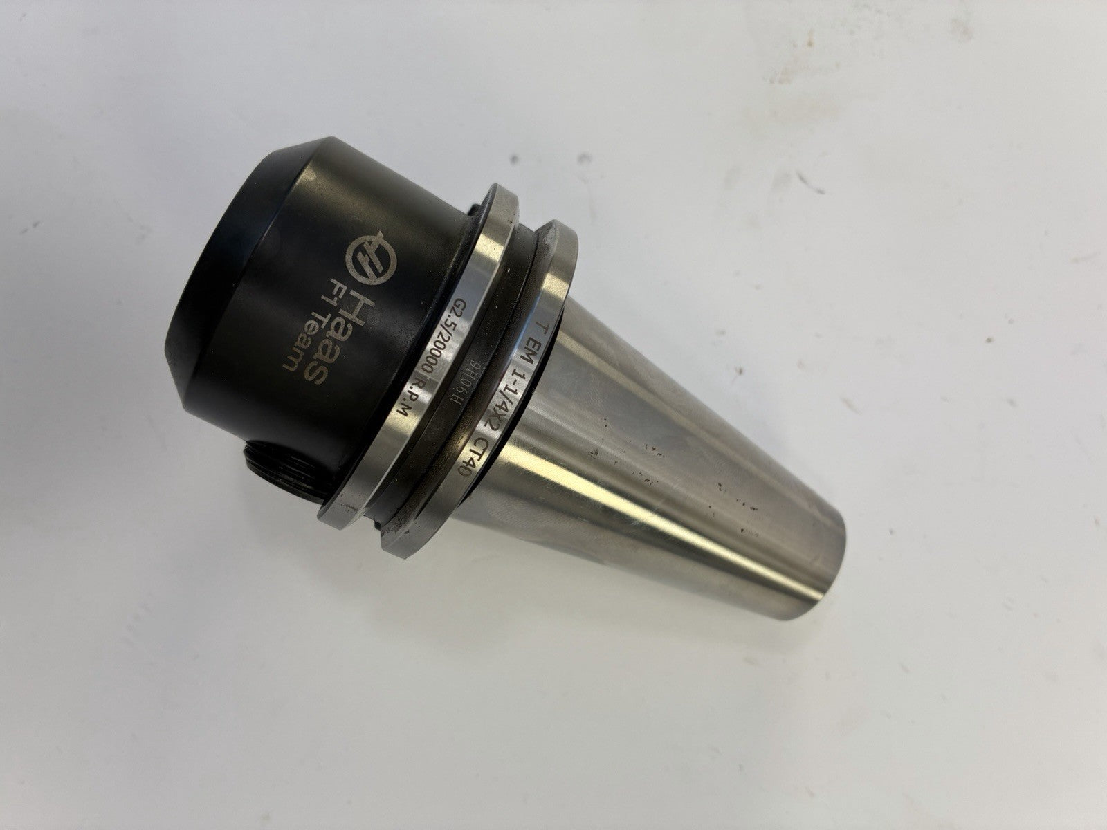 Haas CT40 1-1/4" x 2" End Mill Holder G2.5 20000 RPM F1 Team