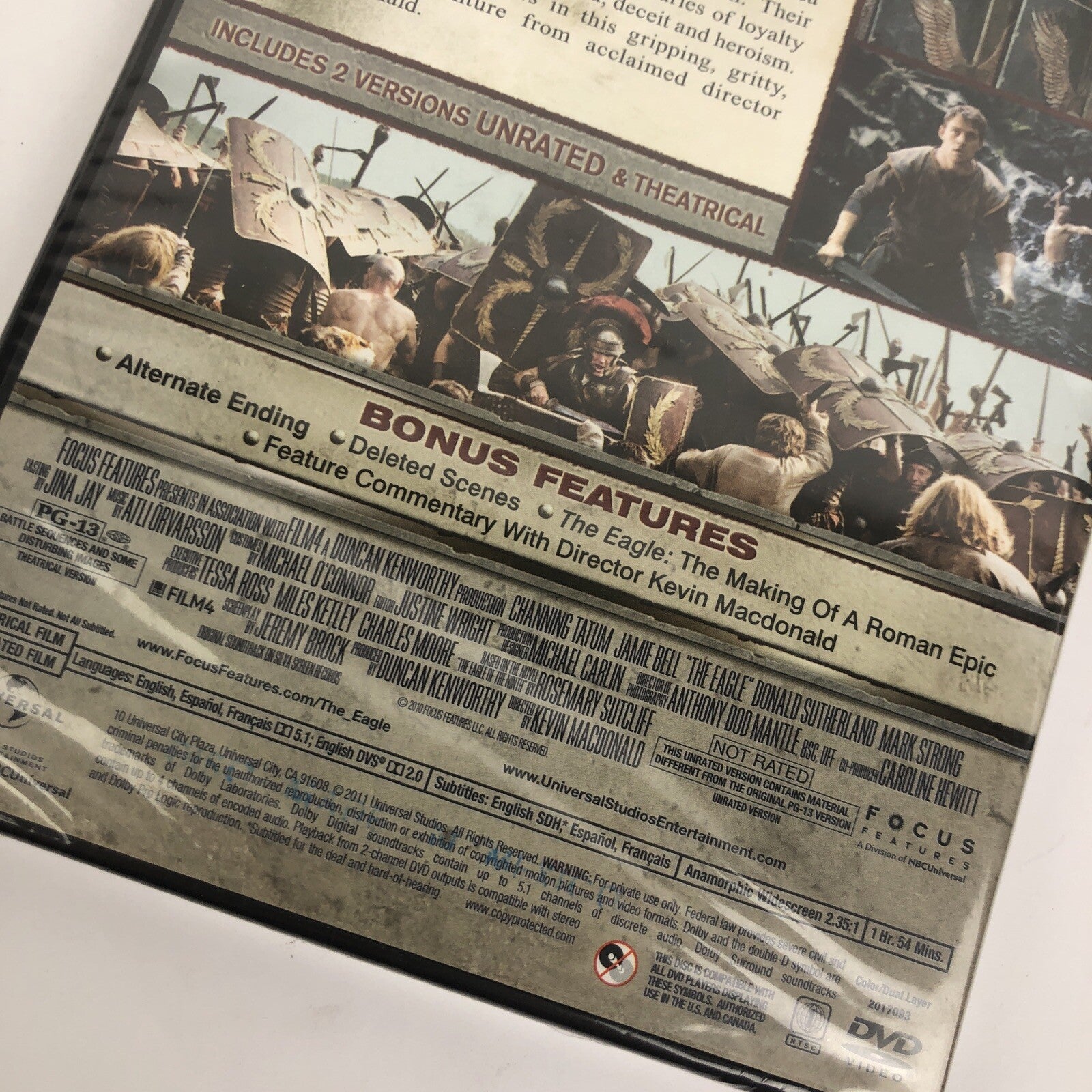 The Eagle - (DVD Video) Channing Tatum Mark Strong Unrated 2 Versions Brand New