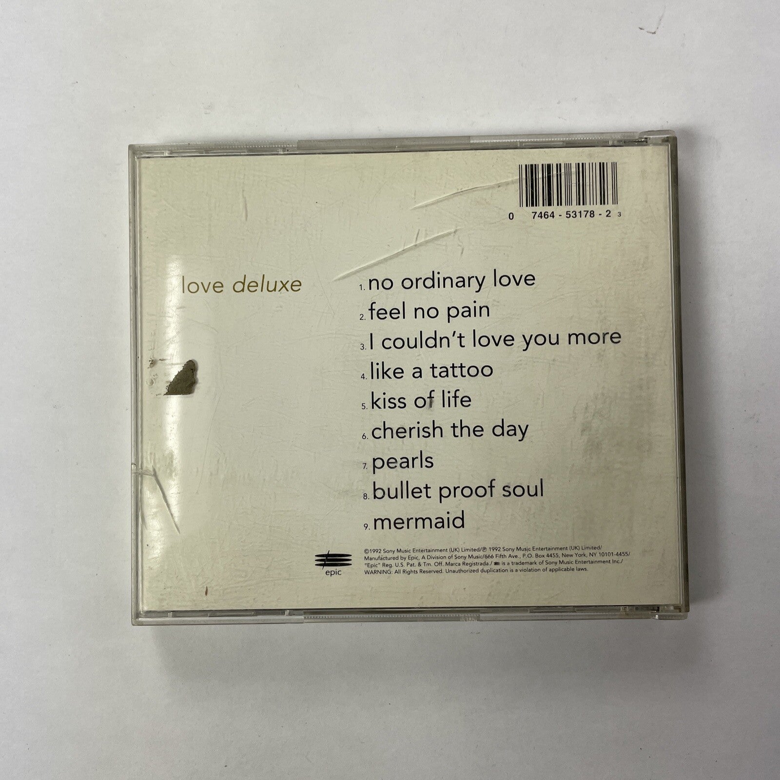 Sade - Love Deluxe CD (2000) #20