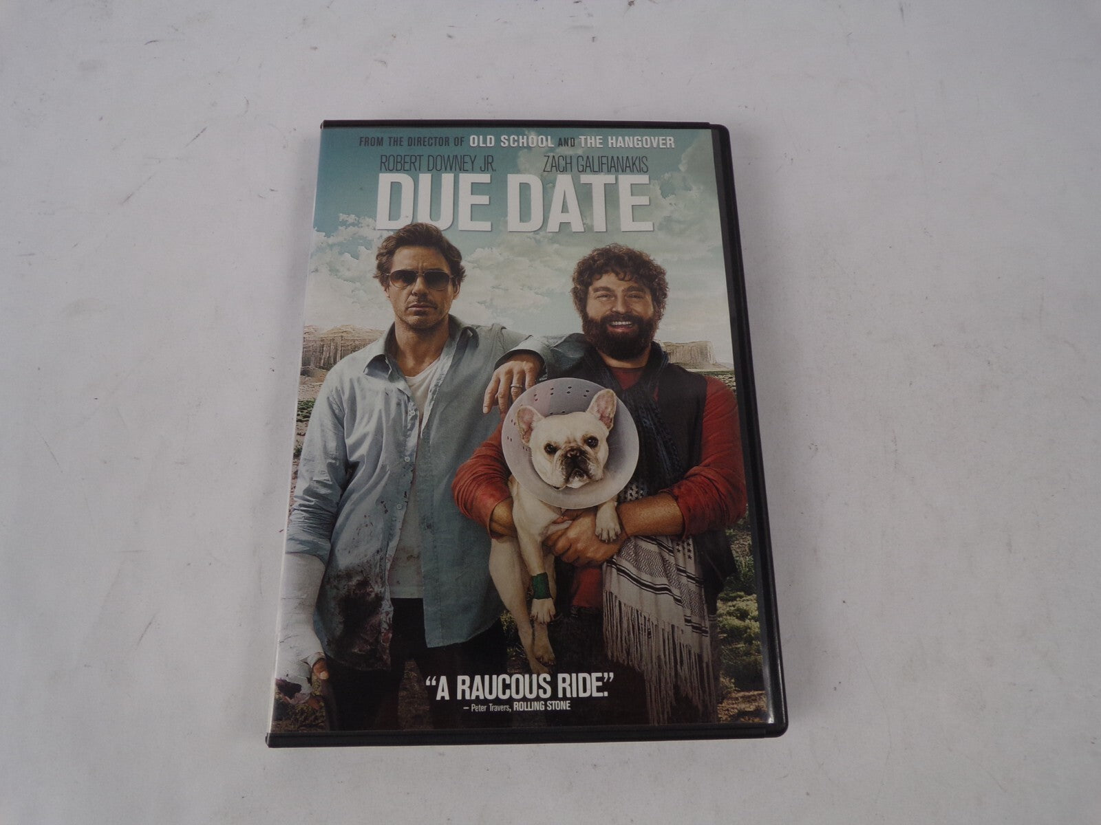 Due Date "A Raucous Ride" Robert Downey Jr Zach Galifianakis From The DVD Movies