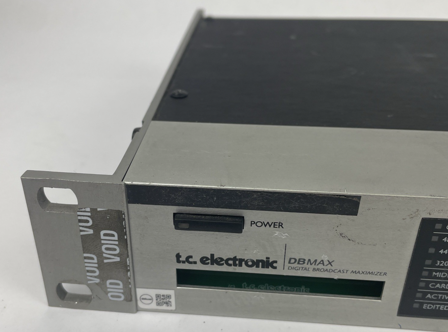 T.C. Electronic DBMAX Digital Broadcast Maximizer II for Parts or Repair - AS IS