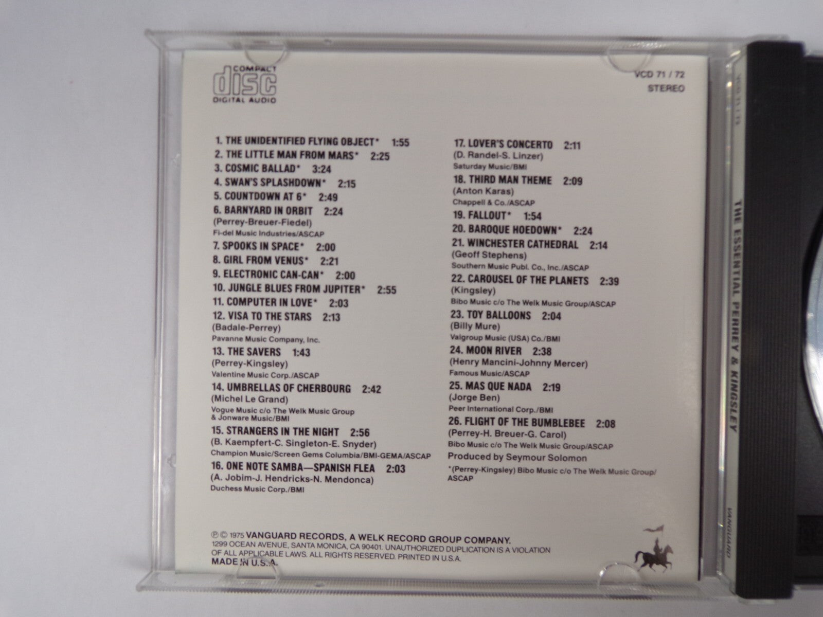 The Essential Perrey & Kingsley CD #13