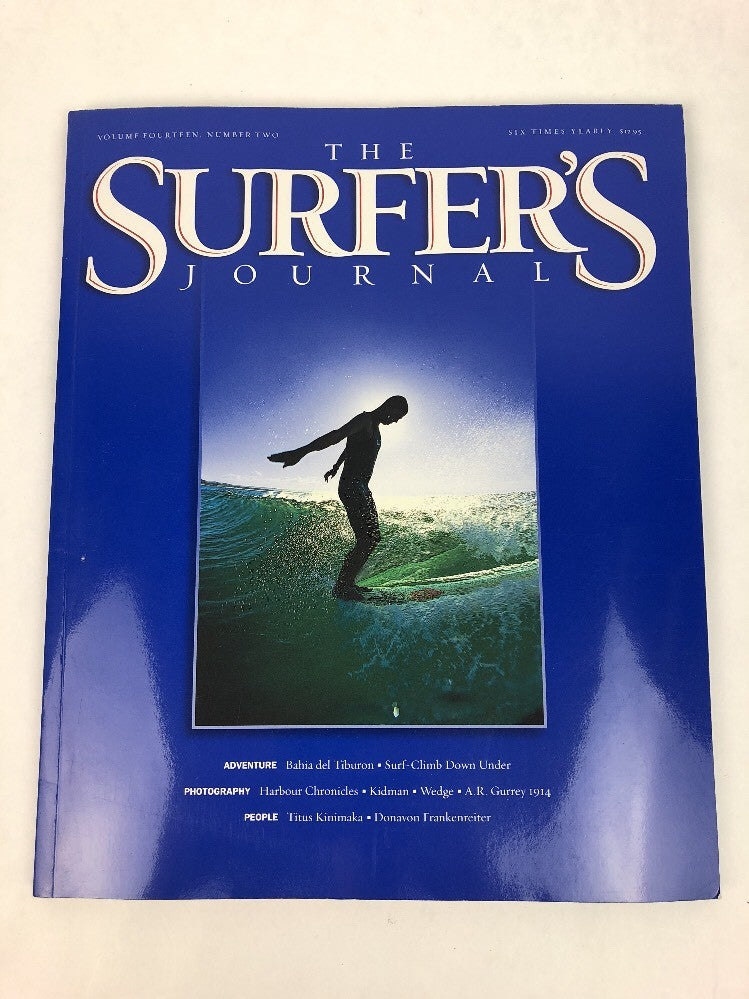 SURFERS JOURNAL Volume 14 Fourteen Number 2 Two - Fast First Class Shipping