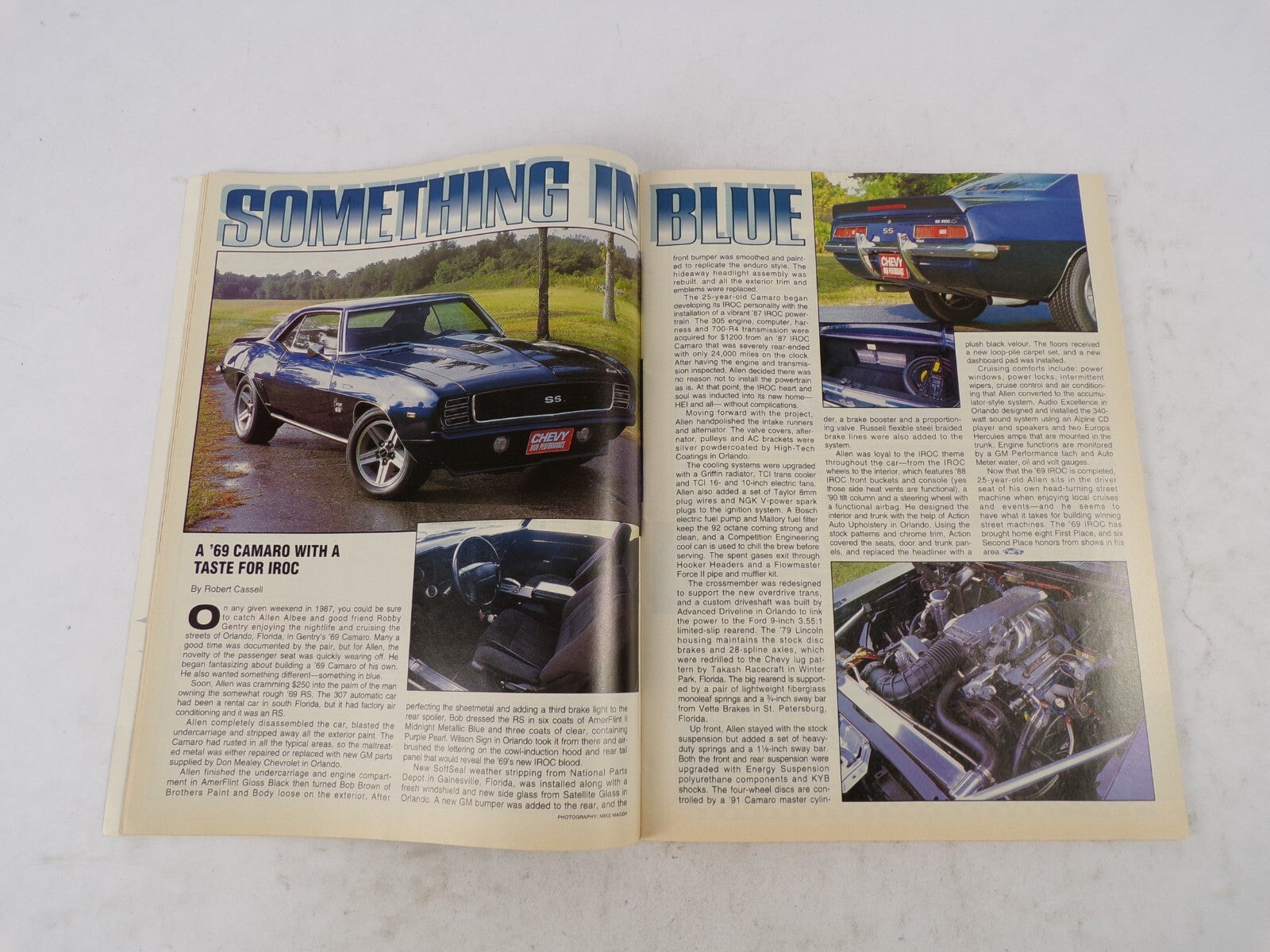 April 1995 Chevy High Performance Chevy's Greatest Musclecar Hot LS6 Chevelle