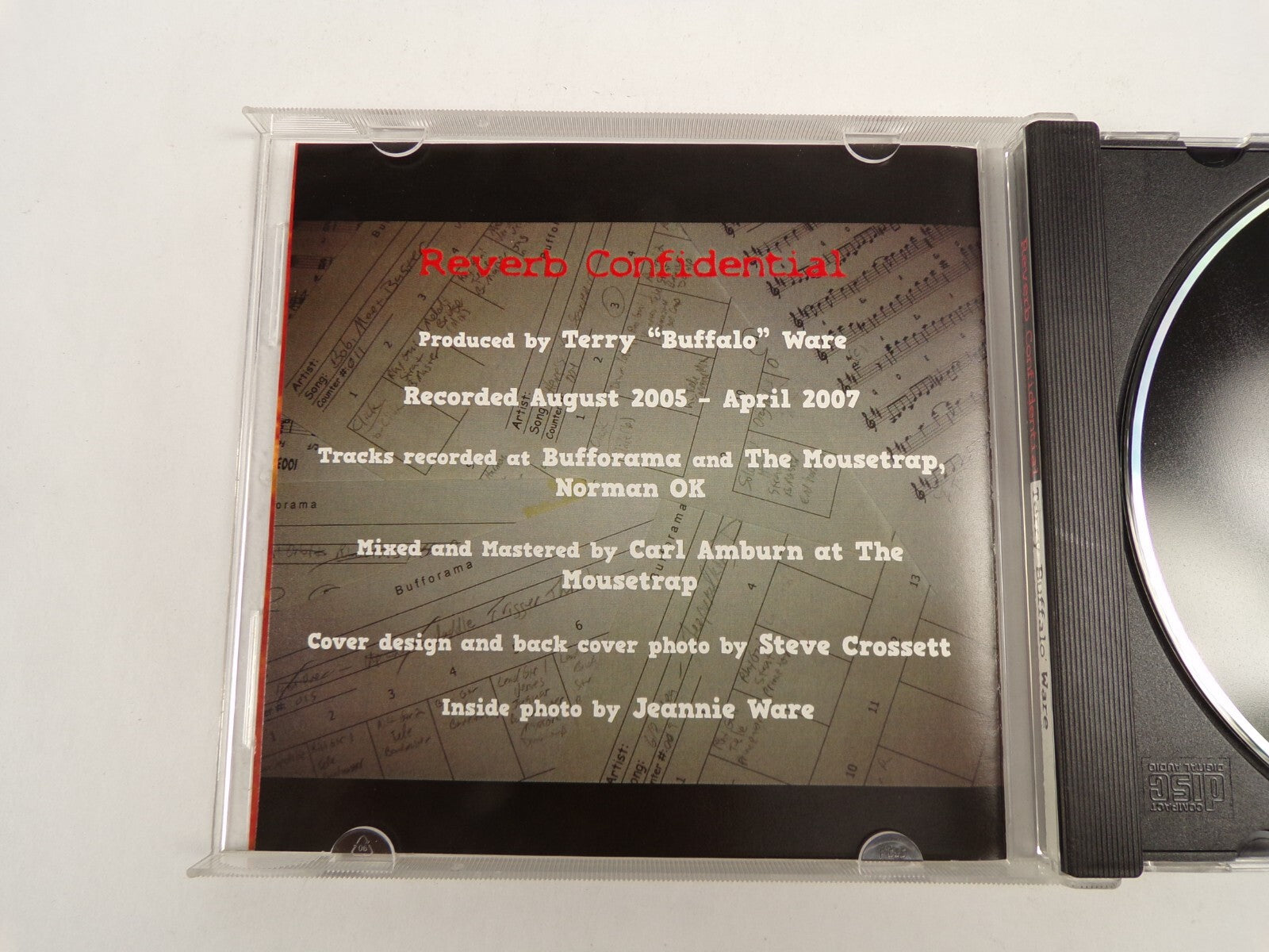 Reverb Confidential Terry Buffalo Ware Our Man Turbo Wha? Sand Dune CD#50