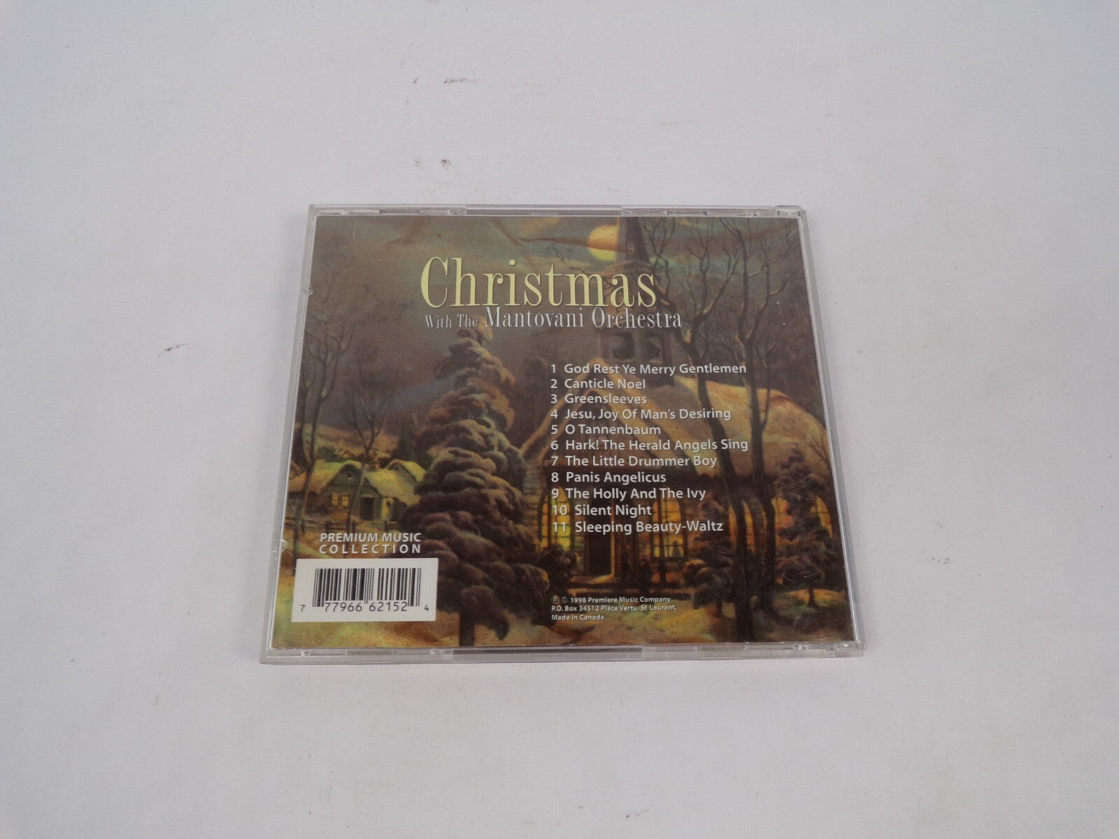 Christmas With The Mantovani Orchestra God Rest Ye Merry Gentleman CanticleCD#68