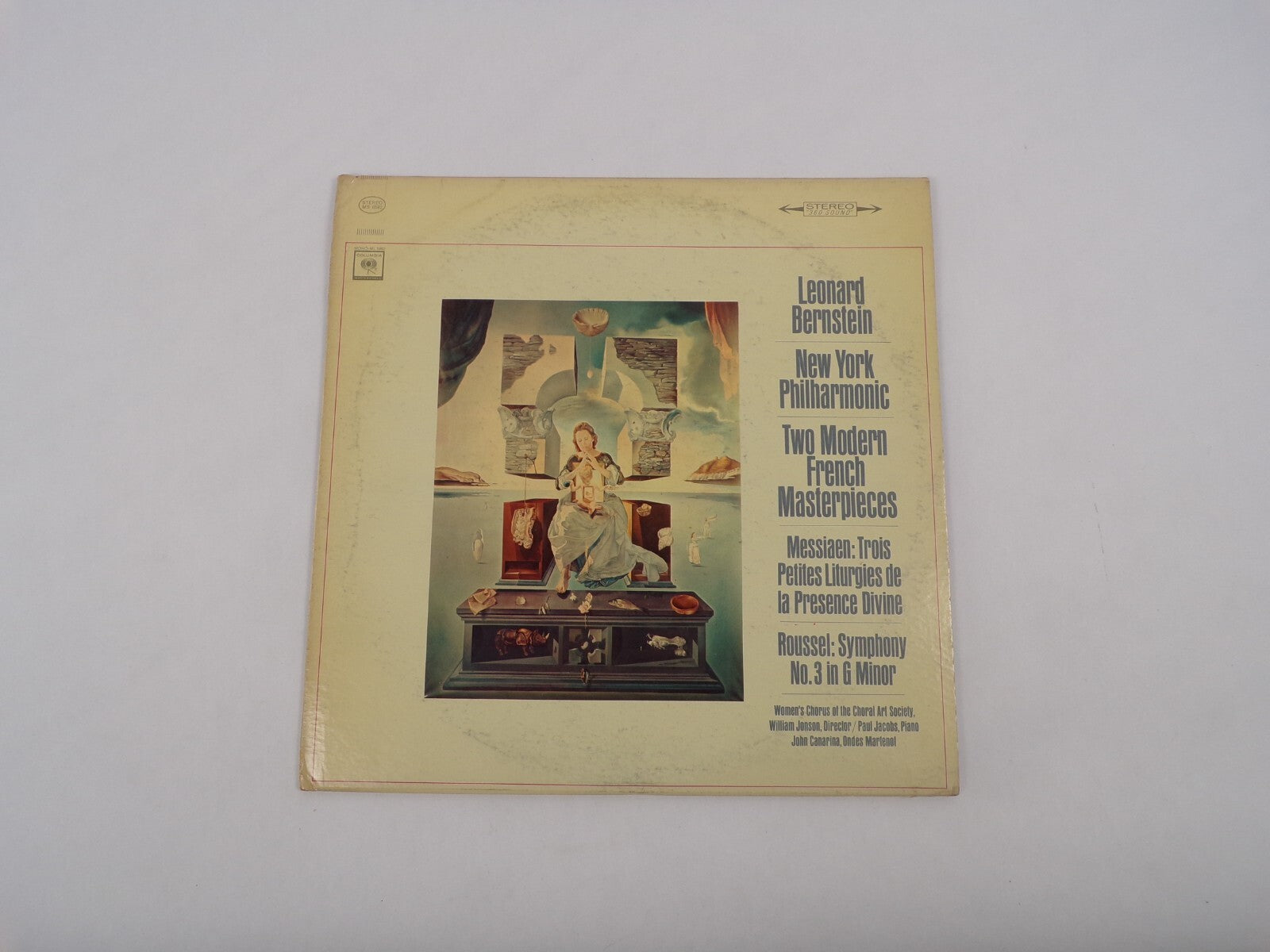 Leonard Bernstein New York PhilharmonicTwo Modern French Masterpieces Messia