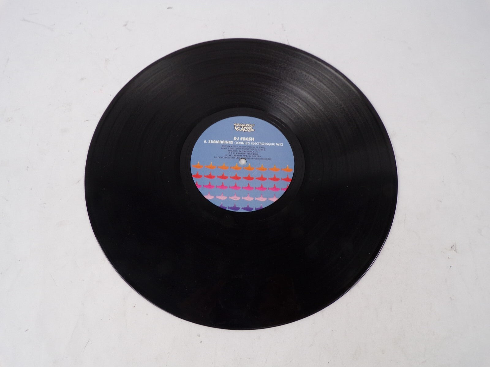 Submarines Dj Fresh John B's Trance & Electroesque Mixes Vinyl Record