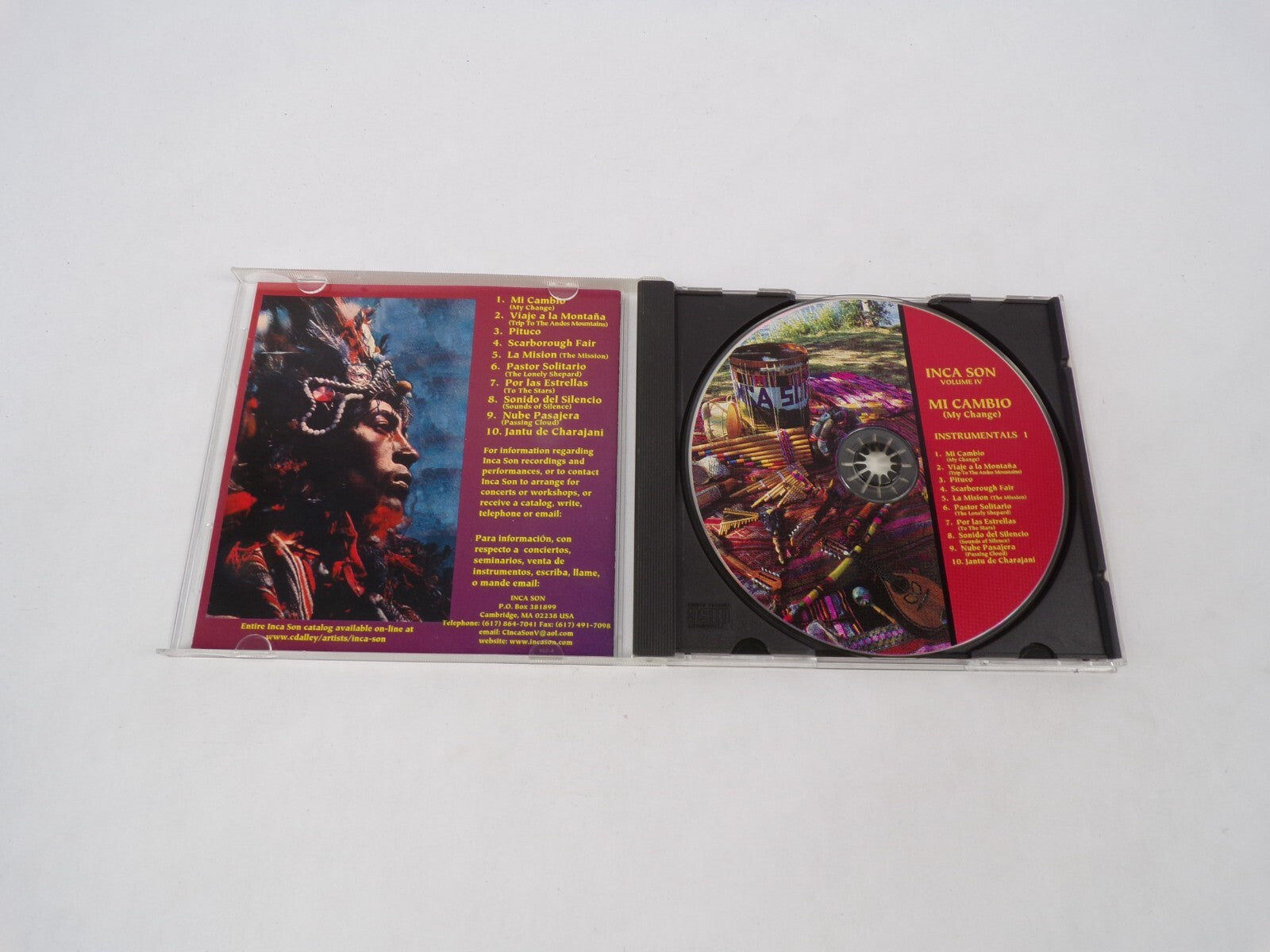 Inca Son Mi Cambio Viaje A la Montana Pituco Scarborough Fair Pastor CD#63