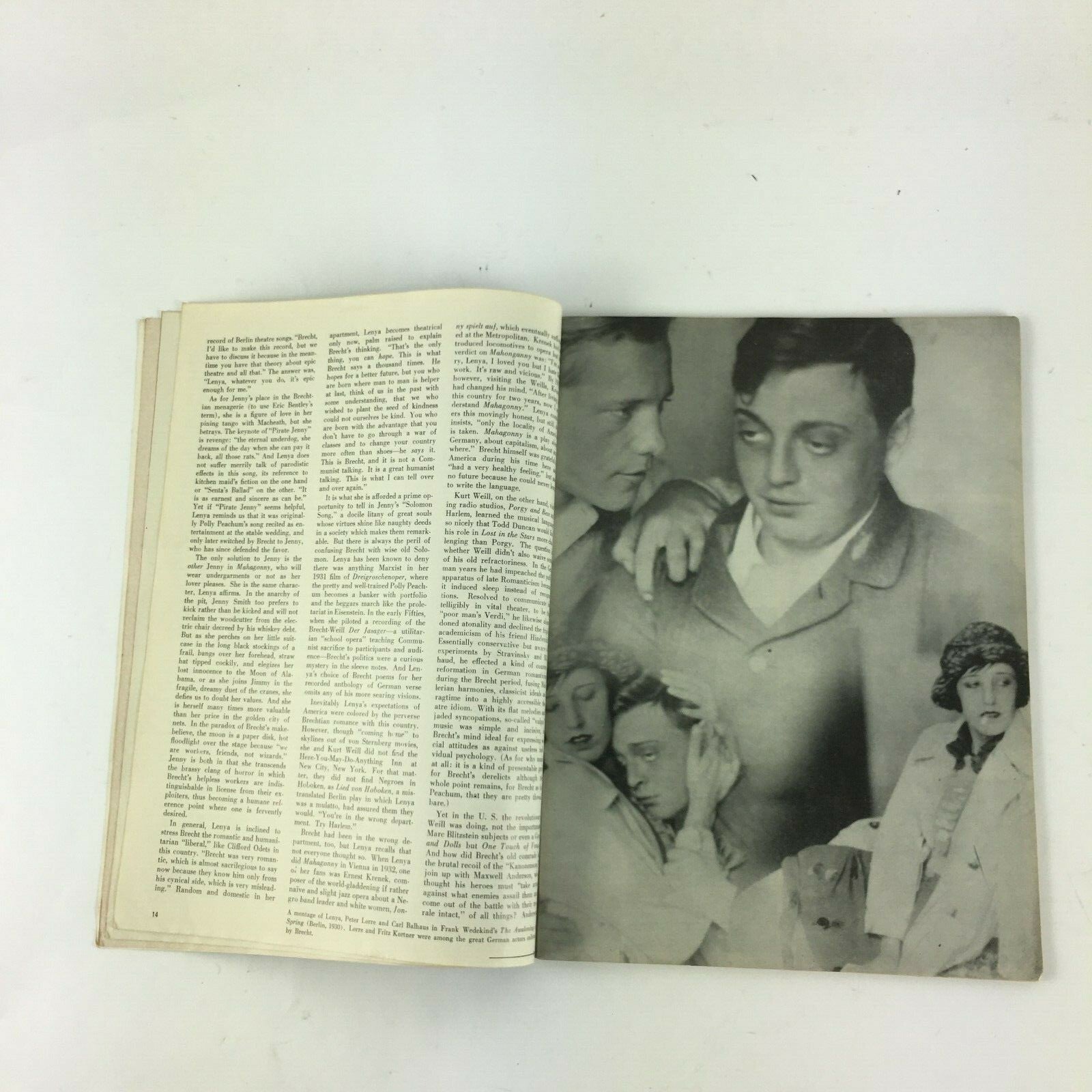 June 1962 Theatre Arts Magazine Brechtian Women Mother Courage by Eric Bentley