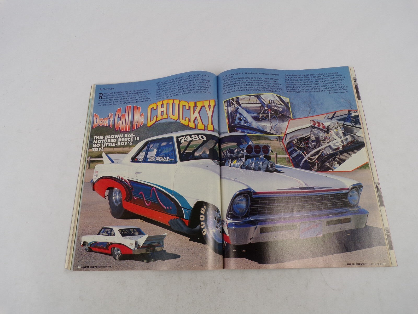 Super Chevy magazine June 1996 signed sealed delivered collectible automotive issue