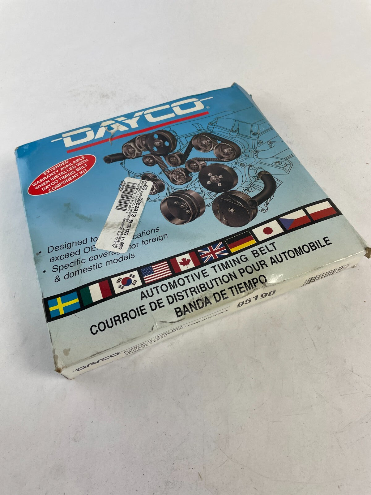 OEM Dayco 95190 Automotive Timing Belt A11