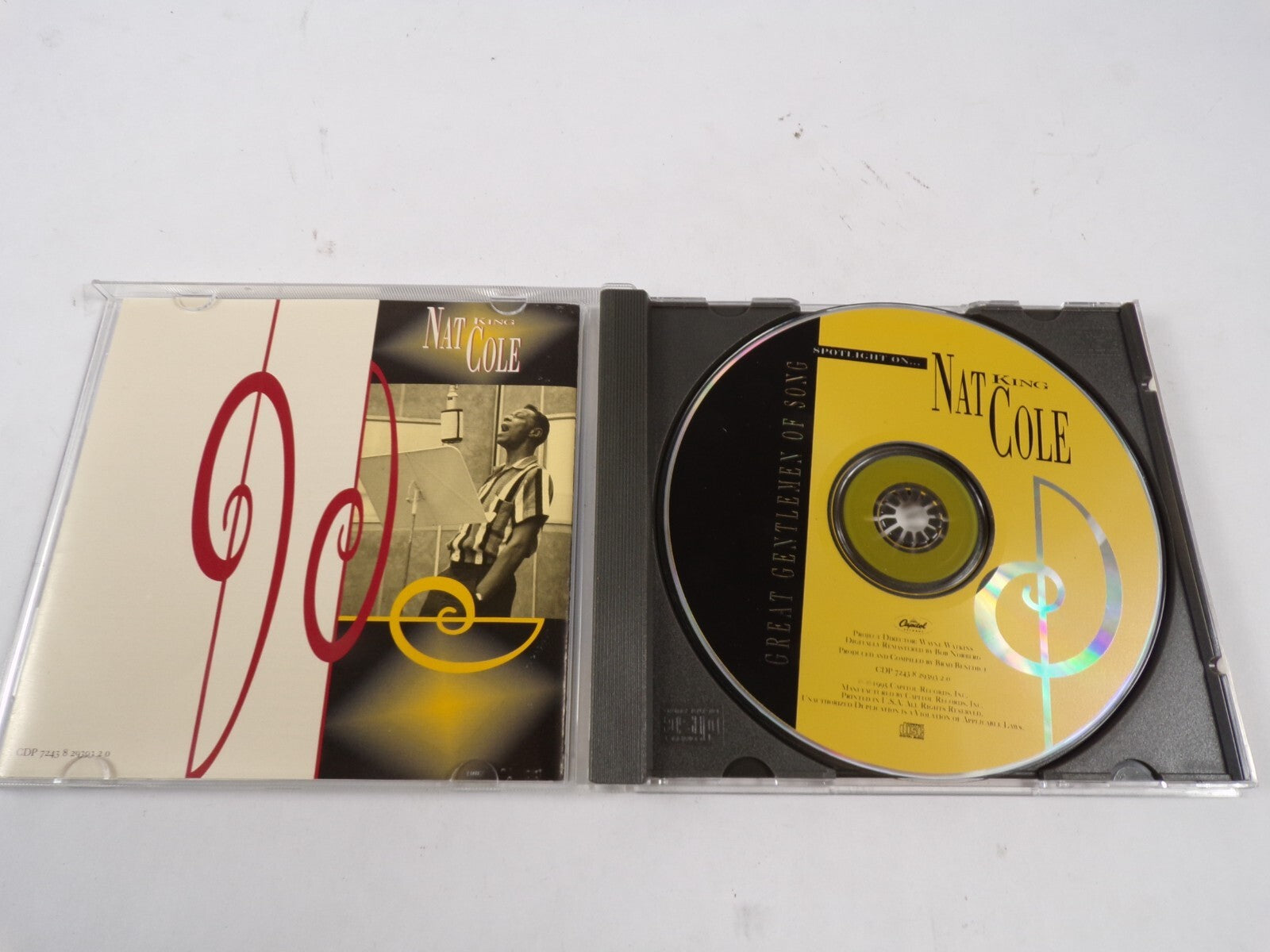Nat King Cole Great Gentleman Of Song Crazy She Calls Me Say It Isn't So CD#39