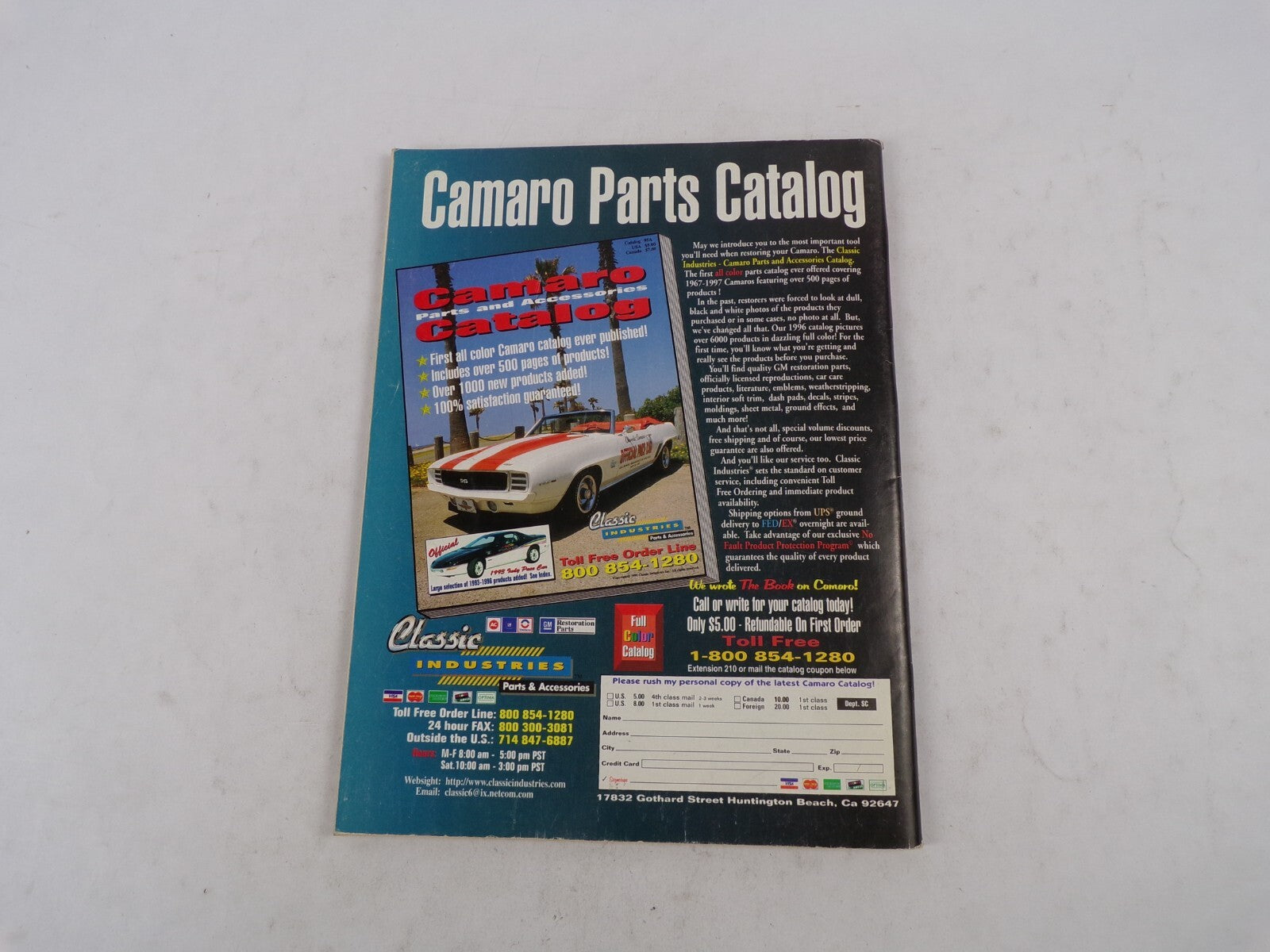 November 1996 Super Chevy Super Clean Street Machines Bow-Ties Conquer Pikes Pea